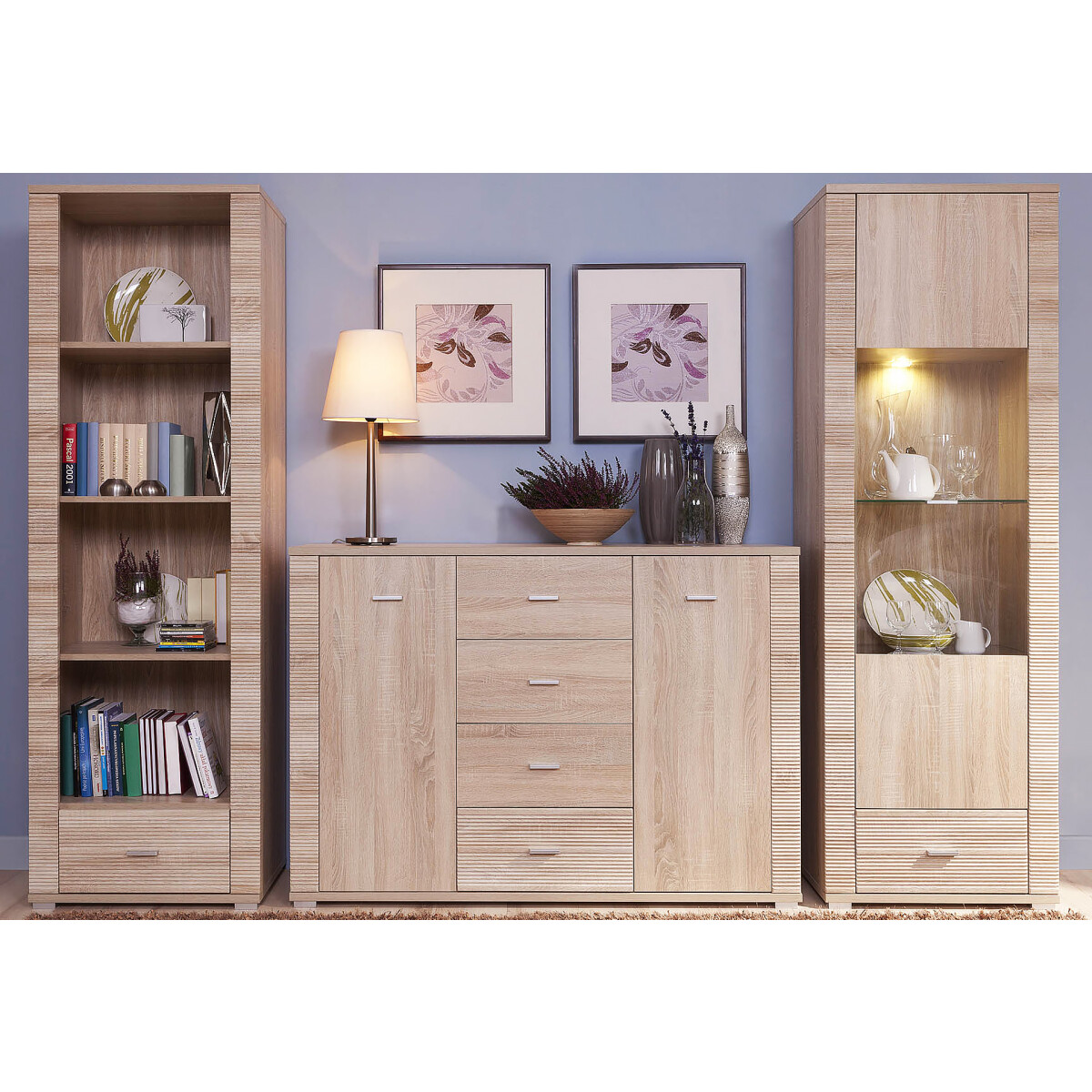 Obývací sestava 2.6 m dub sonoma Gress
Obývací sestava 2.6 m dub sonoma Gress