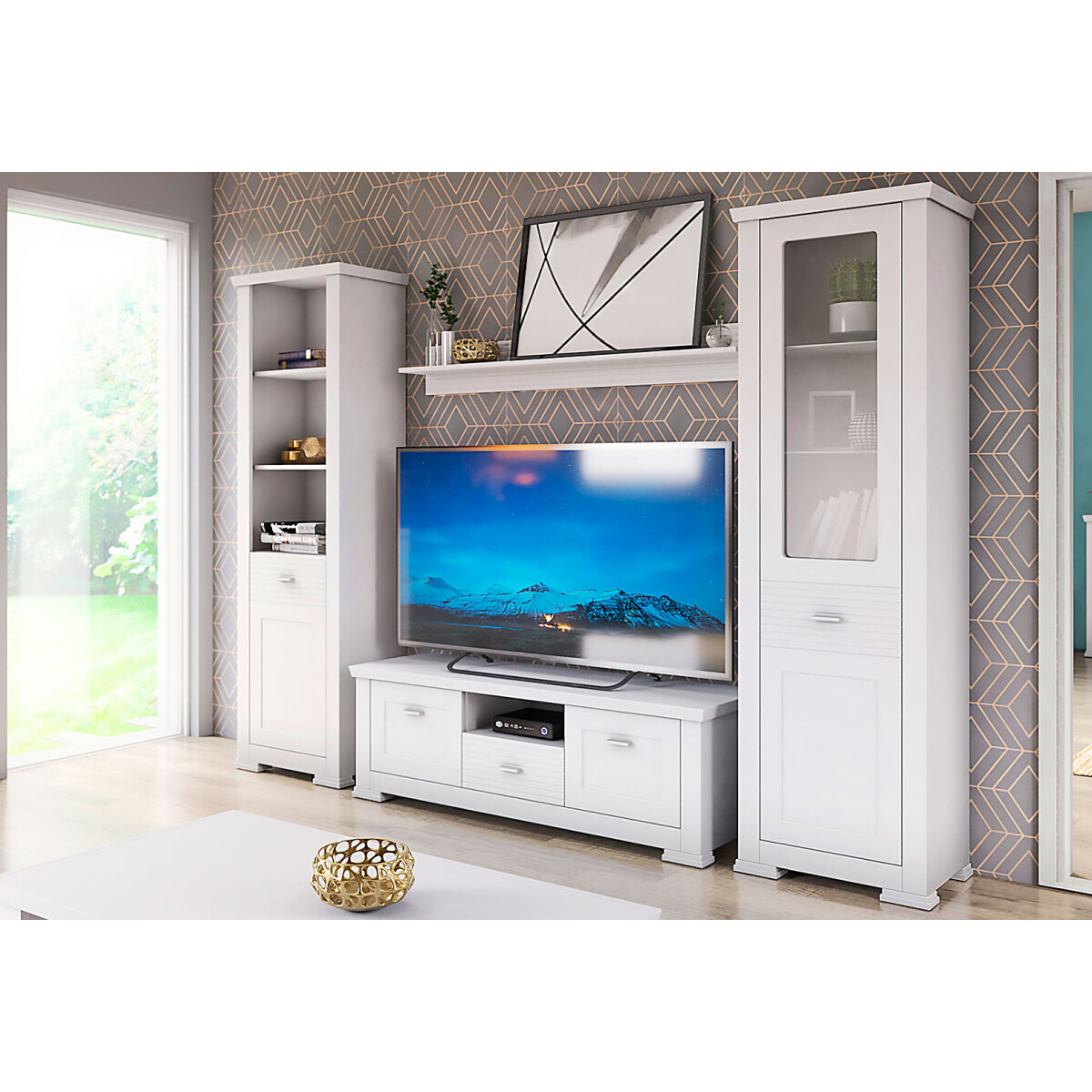 Obývací sestava 2.7 m bílá Agnes
Obývací sestava 2.7 m bílá Agnes