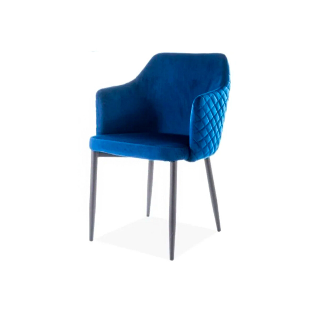 Židle Astor Velvet tmavě modrá Bluvel 86, matná černá kov
Židle Astor Velvet tmavě modrá Bluvel 86, matná černá kov