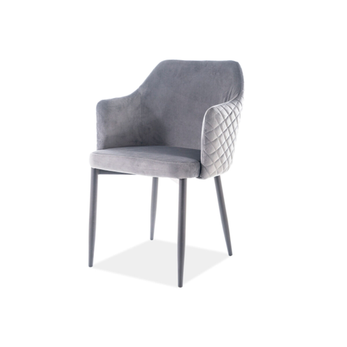 Židle Astor Velvet šedý Bluvel 14, matná černá kov
Židle Astor Velvet šedý Bluvel 14, matná černá kov