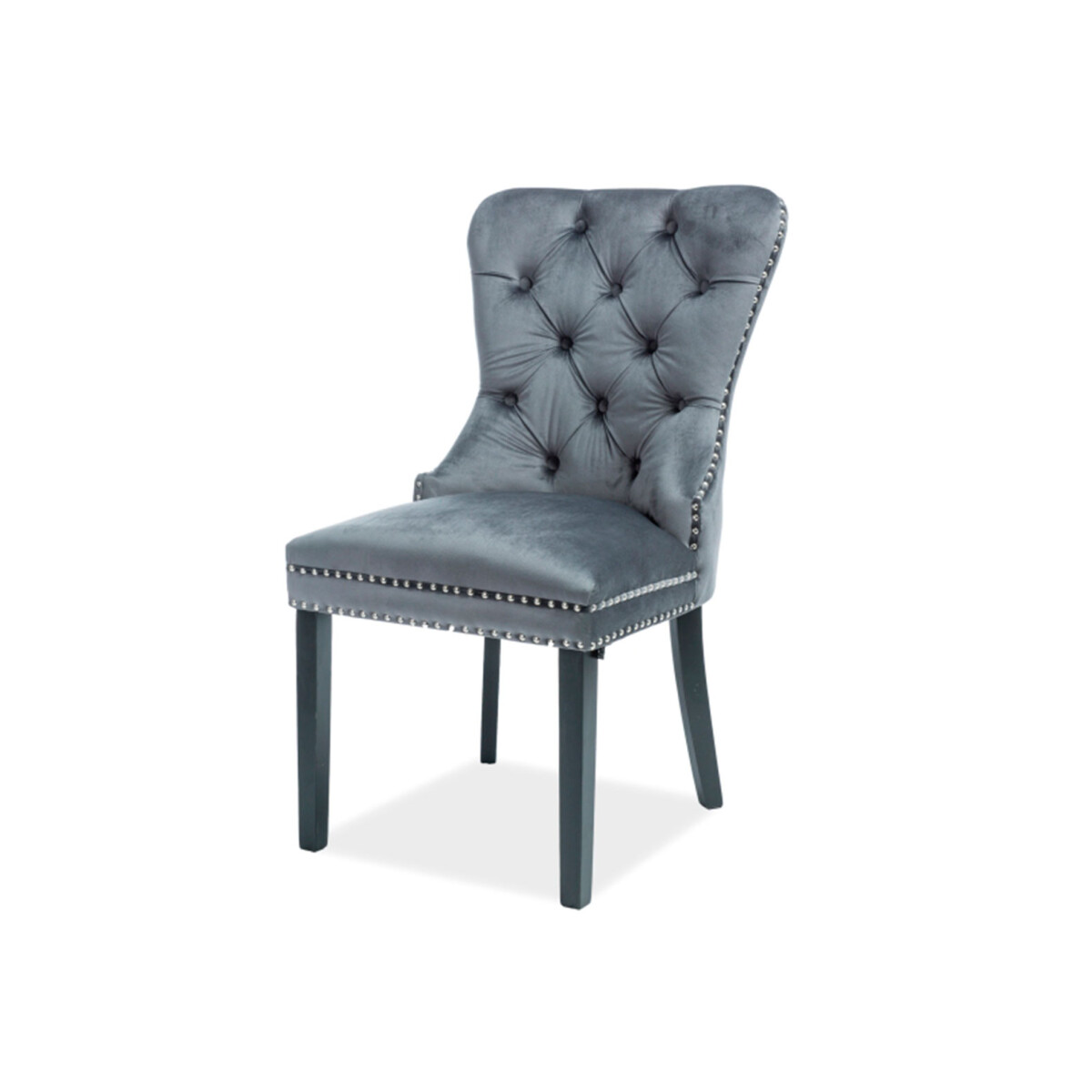 Židle August Velvet šedý Bluvel 14, dřevo, černý
Židle August Velvet šedý Bluvel 14, dřevo, černý