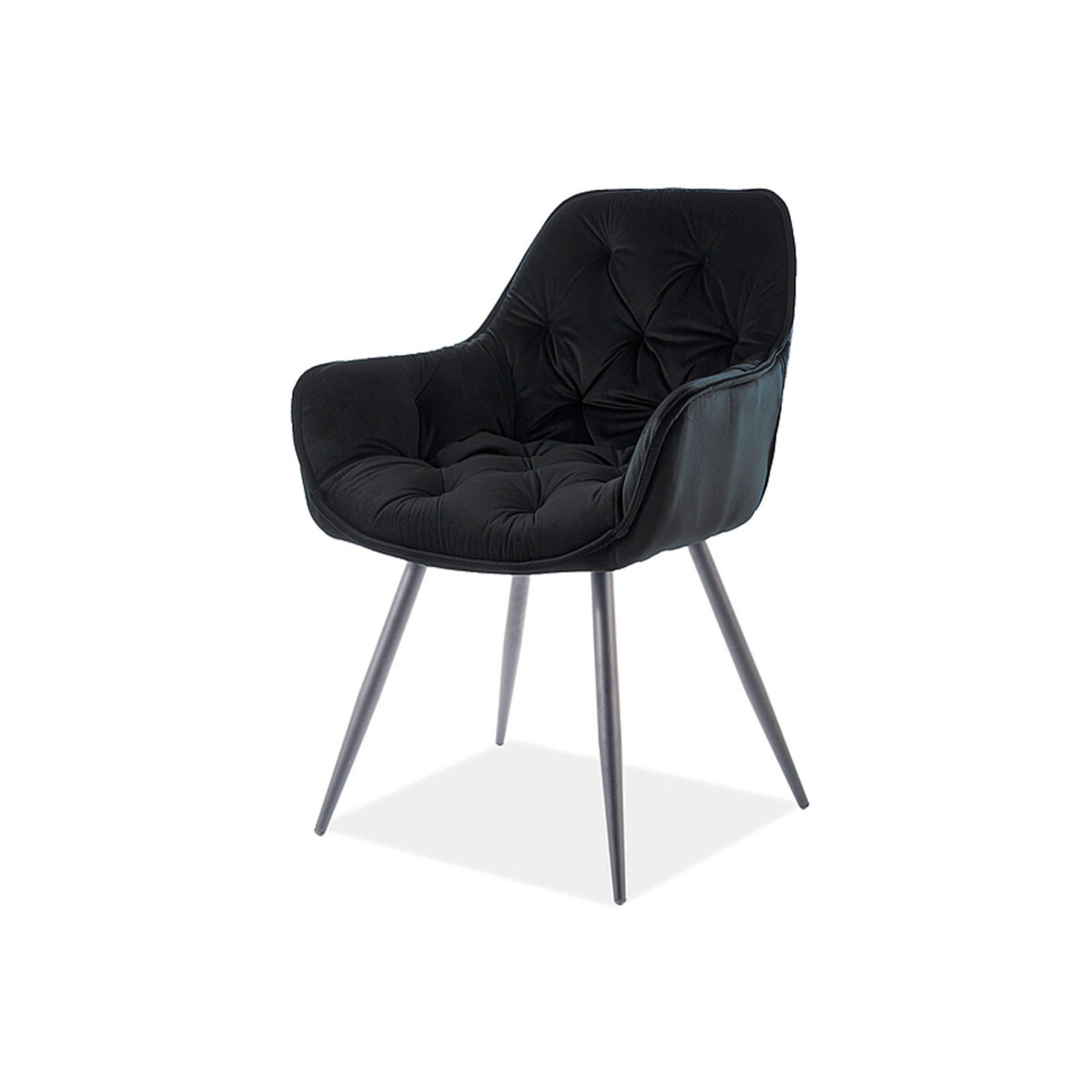 Židle Cherry Matt Velvet černý Bluvel 99, matná černá kov
Židle Cherry Matt Velvet černý Bluvel 99, matná černá kov