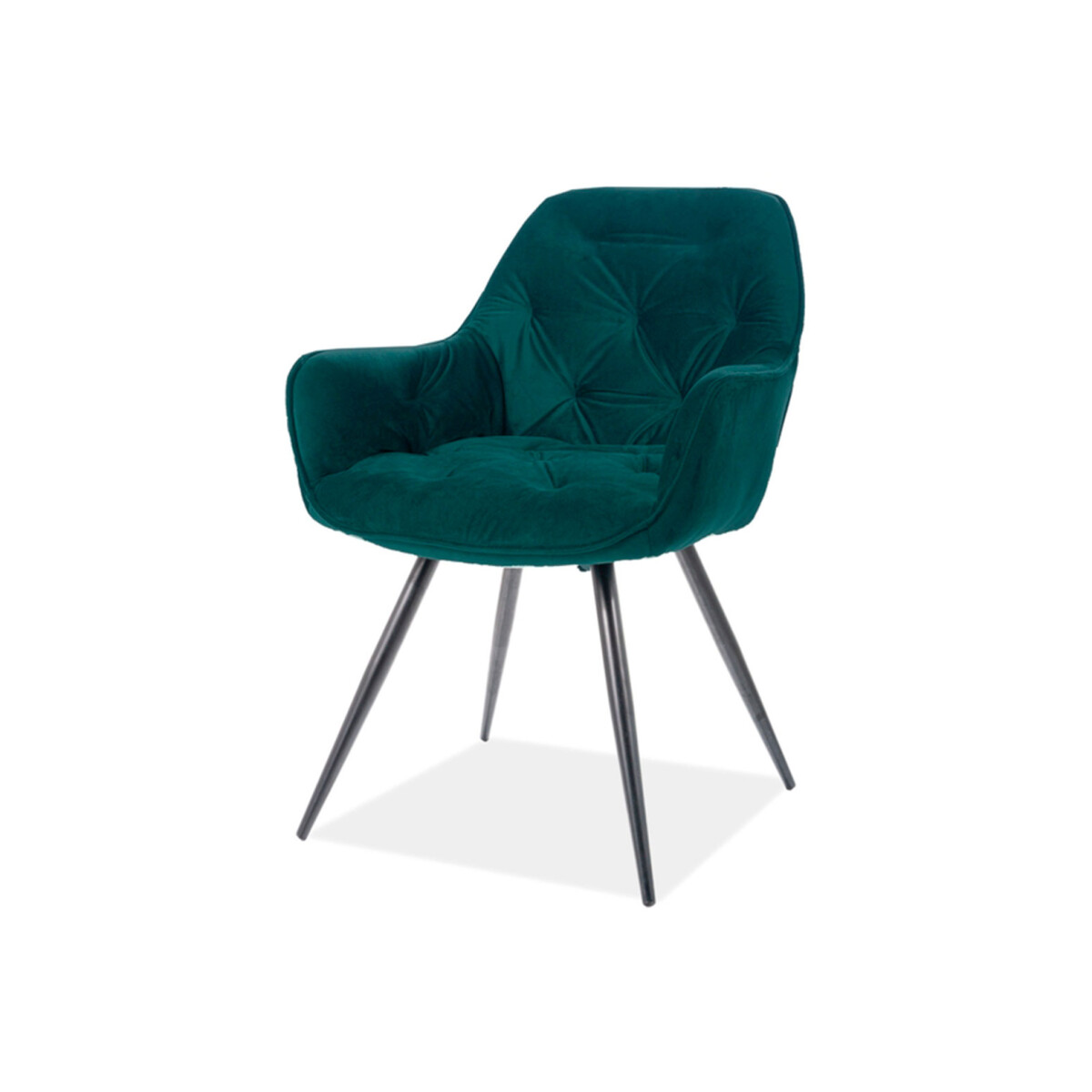 Židle Cherry Matt Velvet zelený Bluvel 75, matná černá kov
Židle Cherry Matt Velvet zelený Bluvel 75, matná černá kov