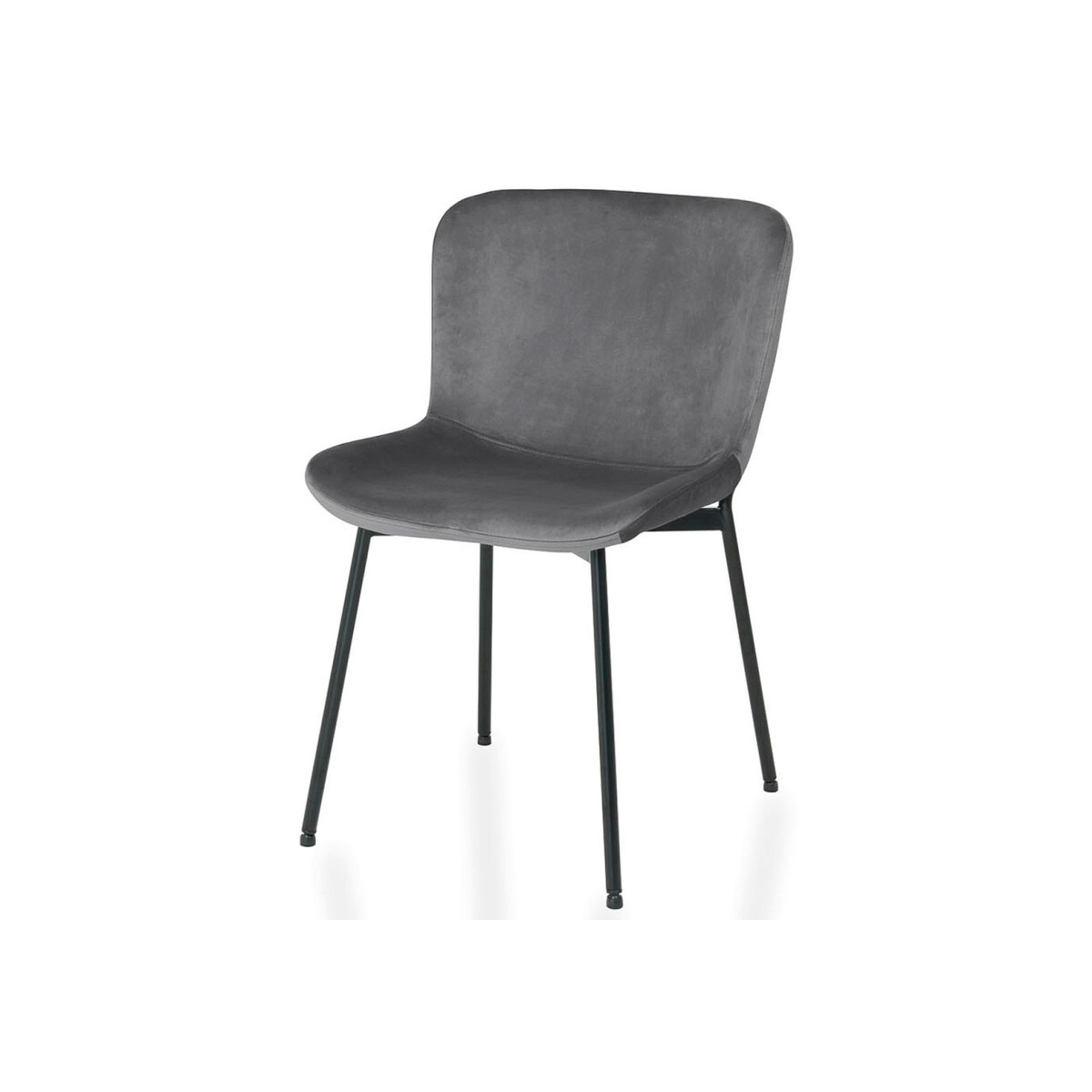 Židle Colby Velvet šedý Bluvel 14, matná černá kov
Židle Colby Velvet šedý Bluvel 14, matná černá kov