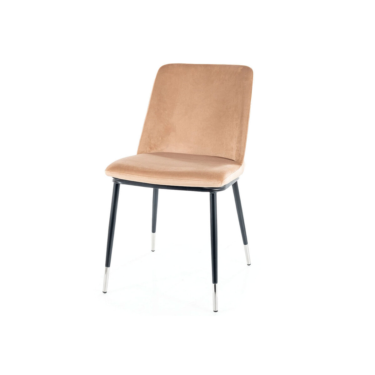 Židle Jill Velvet béžový Bluvel 28, kov černá / chrome
Židle Jill Velvet béžový Bluvel 28, kov černá / chrome
