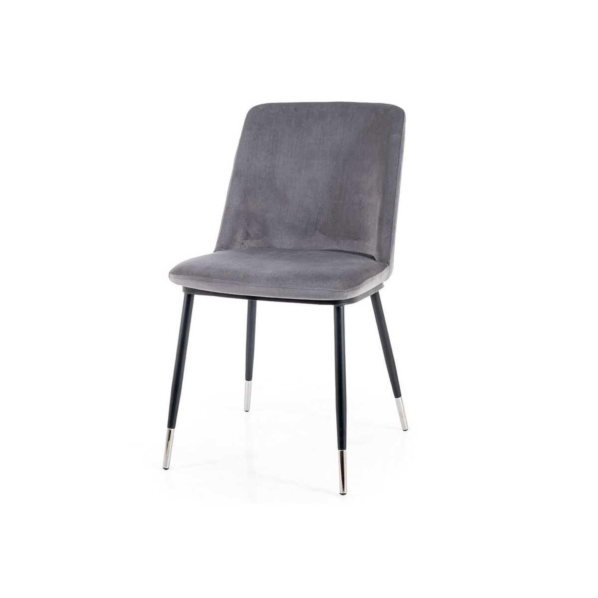 Židle Jill Velvet šedý Bluvel 14, kov černá / chrome
Židle Jill Velvet šedý Bluvel 14, kov černá / chrome