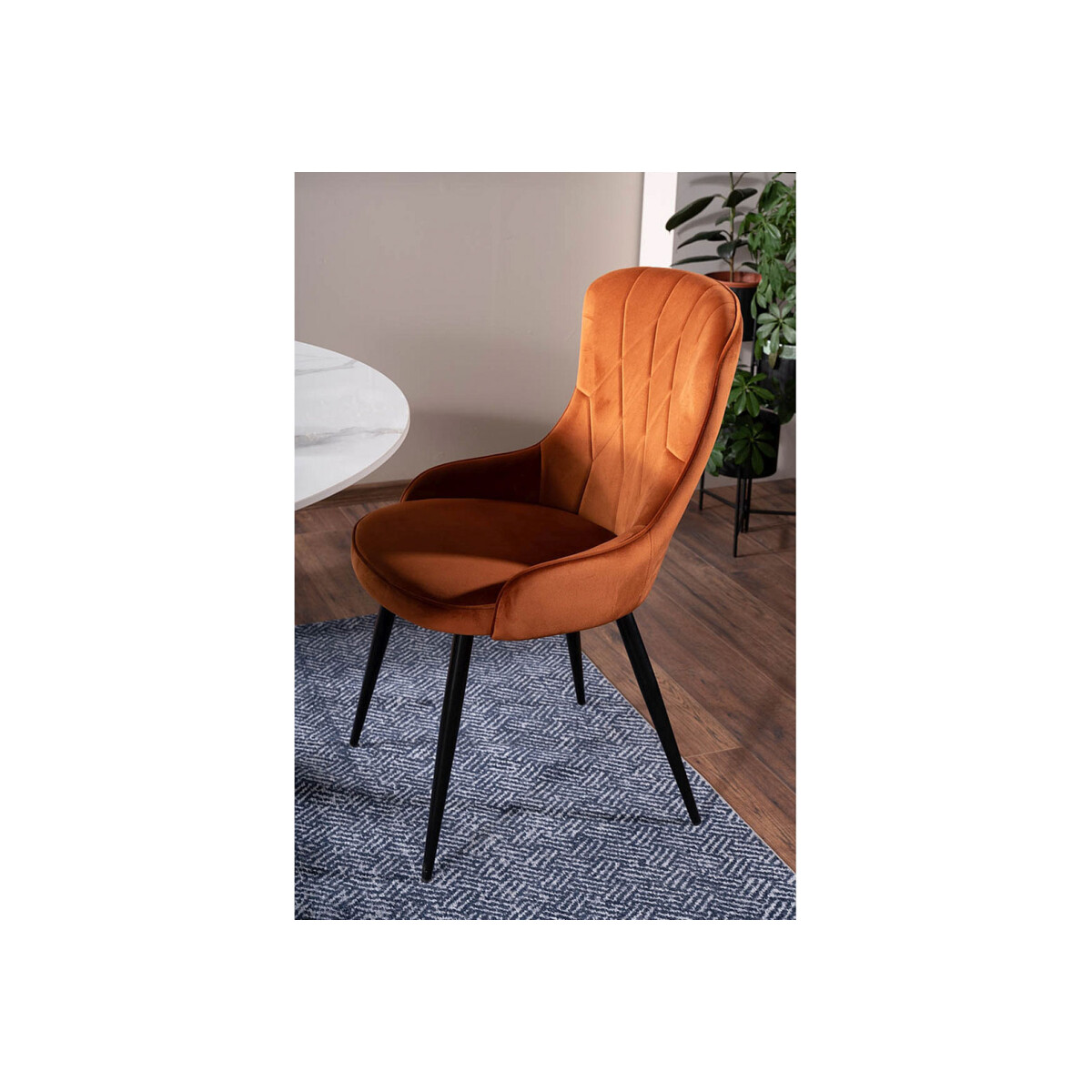 Židle Lotus Velvet skořice Bluvel 4215, kov černá matná
Židle Lotus Velvet skořice Bluvel 4215, kov černá matná