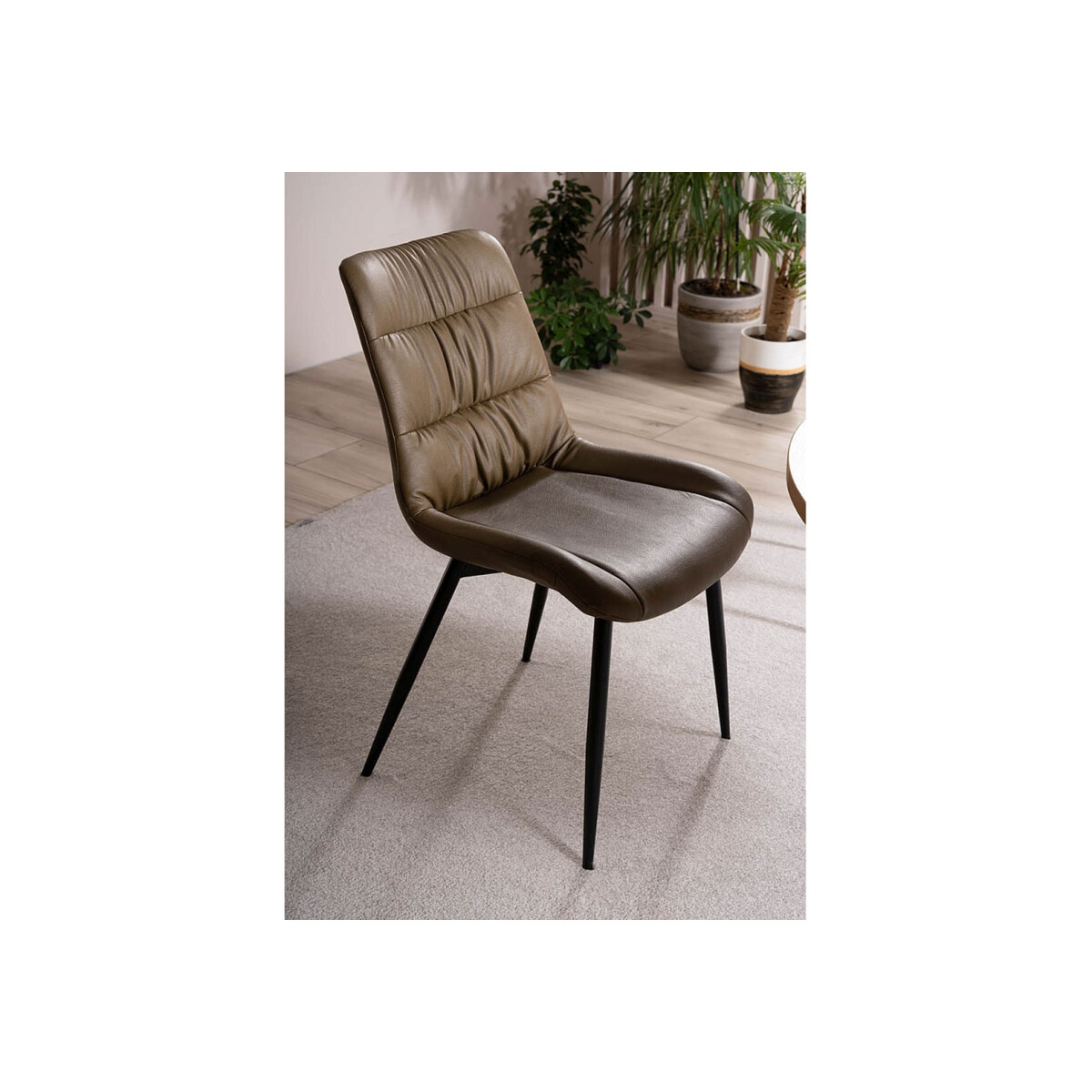 Židle Lou synt. kůže oliva Buffalo 10, kov černá matná
Židle Lou synt. kůže oliva Buffalo 10, kov černá matná