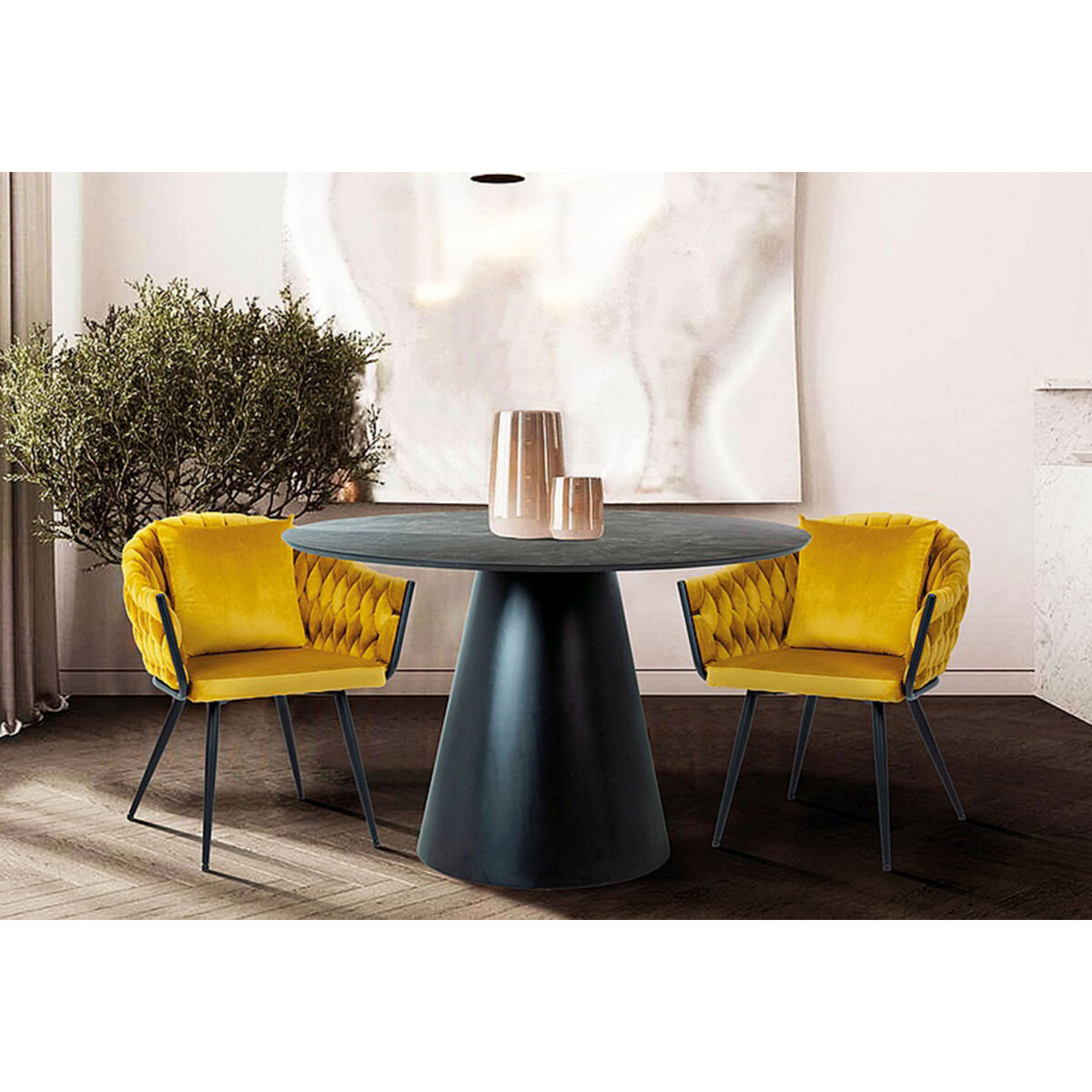 Židle Nuvo Velvet karí Bluvel 68, kov černá matná
Židle Nuvo Velvet karí Bluvel 68, kov černá matná