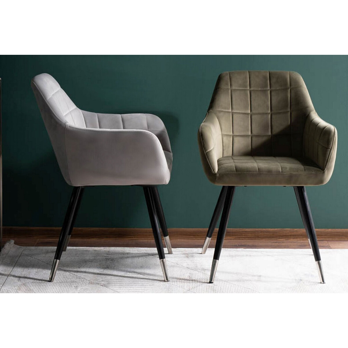 Židle Nuxe Velvet olivový Bluvel 77, kov černá / chrome
Židle Nuxe Velvet olivový Bluvel 77, kov černá / chrome