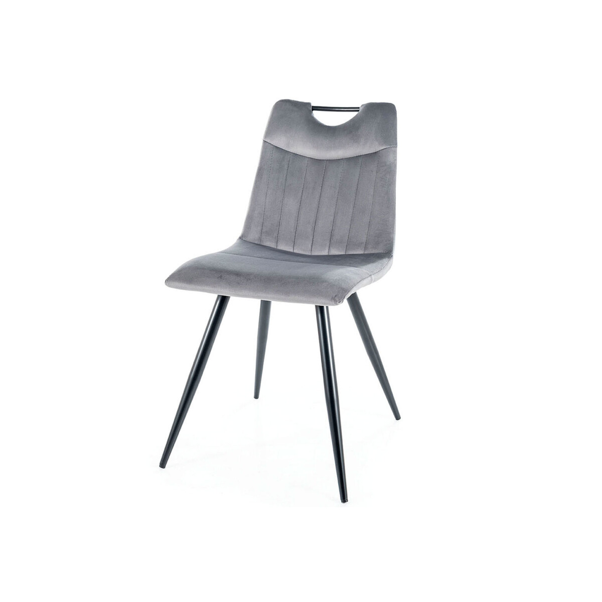 Židle Orfe Velvet šedý Bluvel 14, kov černá matná
Židle Orfe Velvet šedý Bluvel 14, kov černá matná
