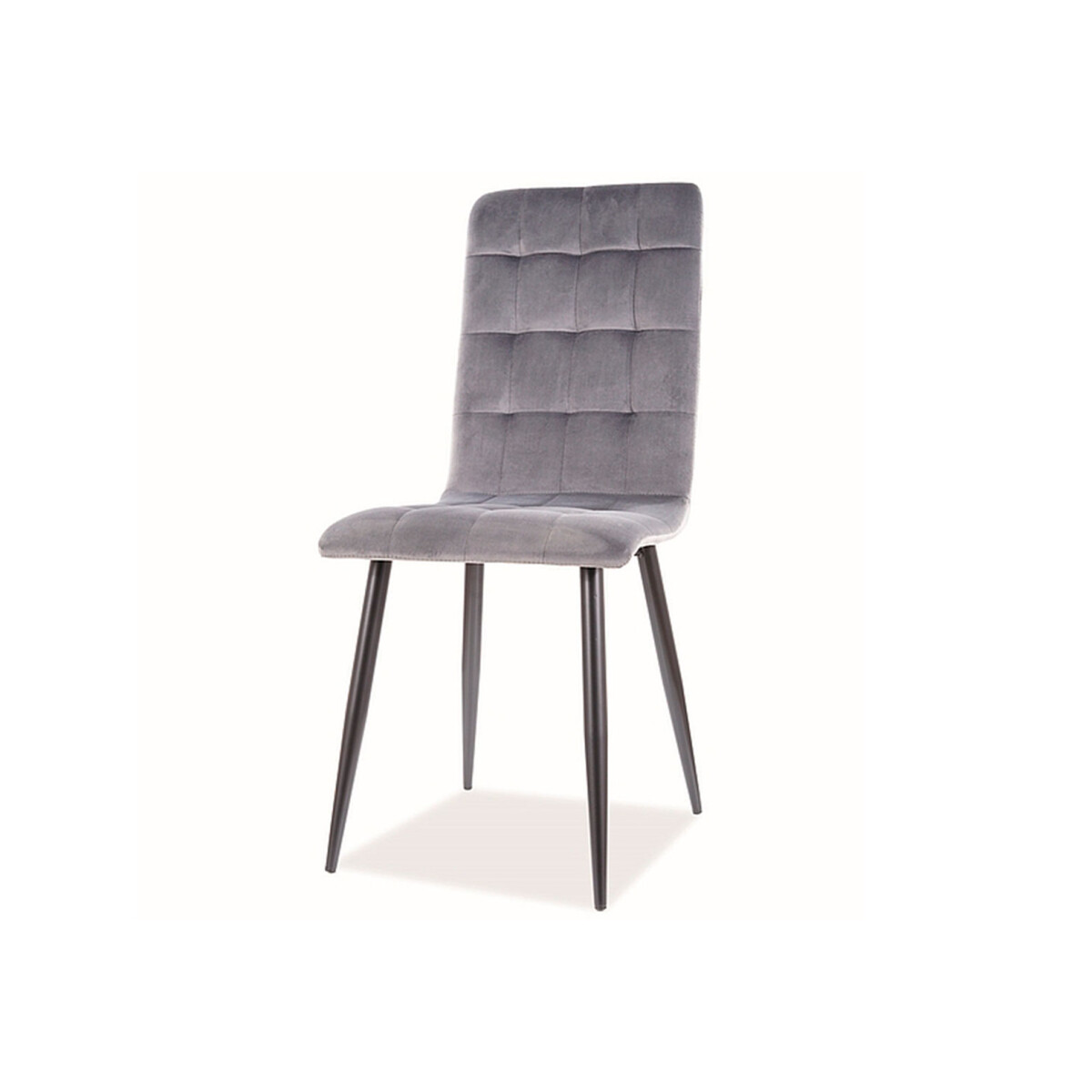 Židle Orfe Velvet šedý Bluvel 14, kov černá matná
Židle Orfe Velvet šedý Bluvel 14, kov černá matná