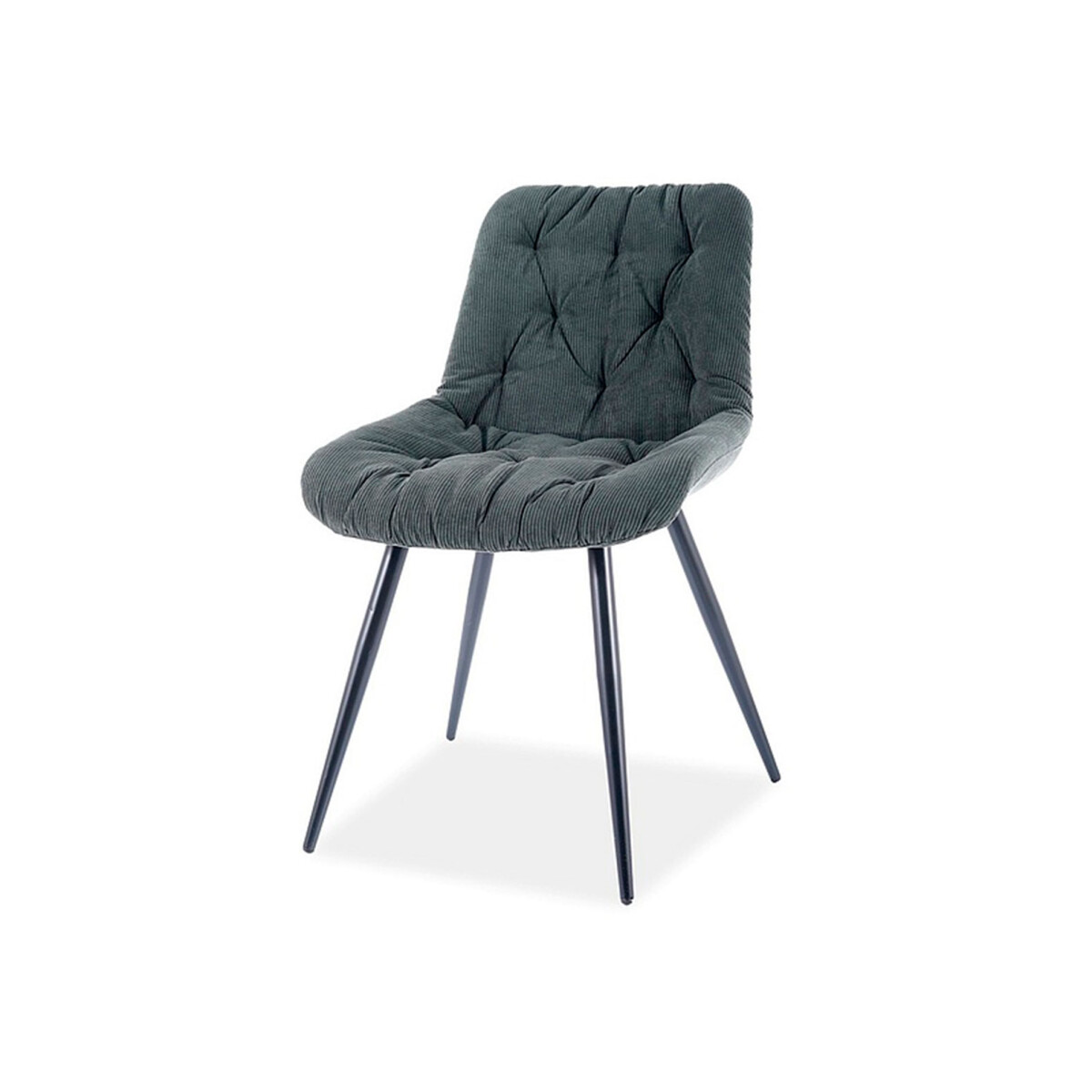 Židle Praga Sztruks zelený Fjord 79, kov černá matná
Židle Praga Sztruks zelený Fjord 79, kov černá matná