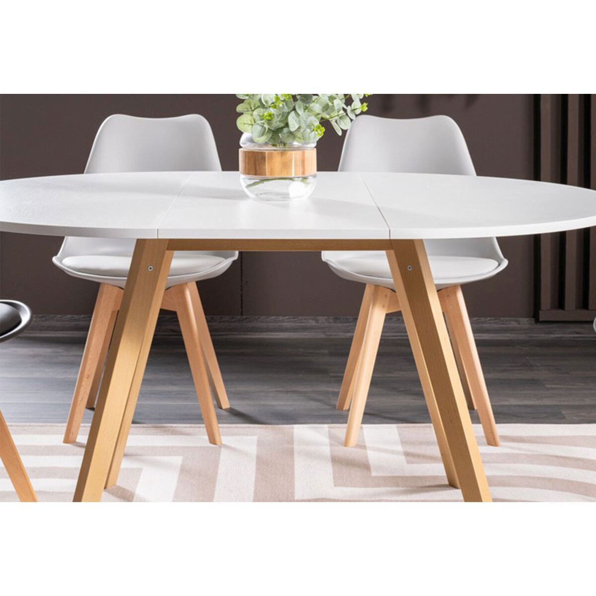 Stůl Opera bílý mat / buk
Stůl Opera bílý mat / buk