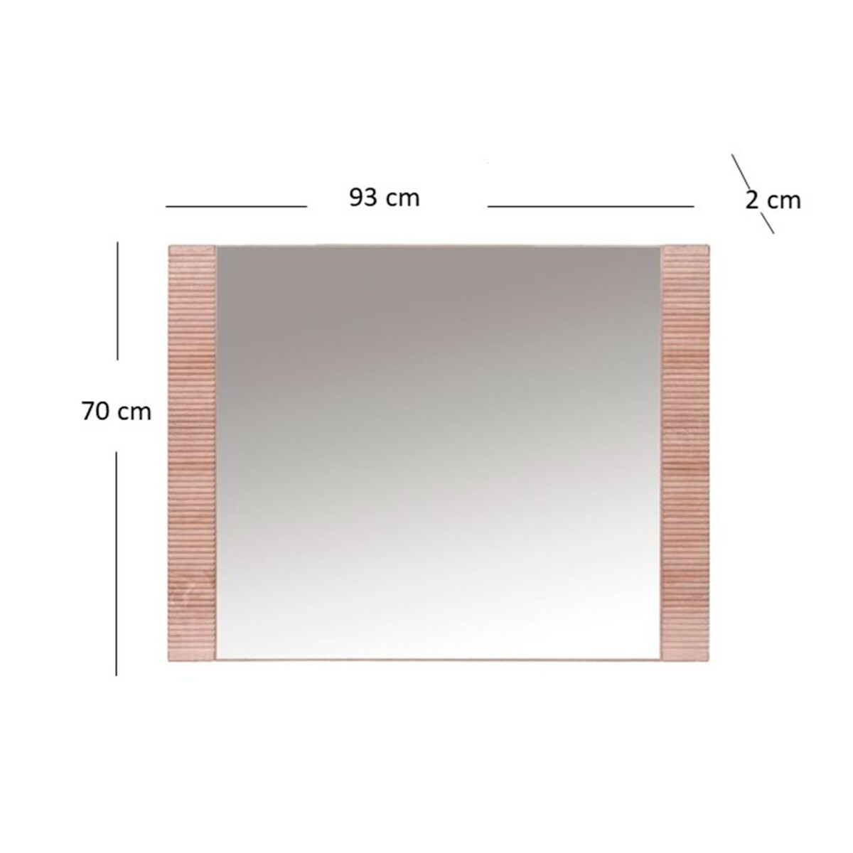 Zrcadlo 90 dub sonoma Gress
Zrcadlo 90 dub sonoma Gress