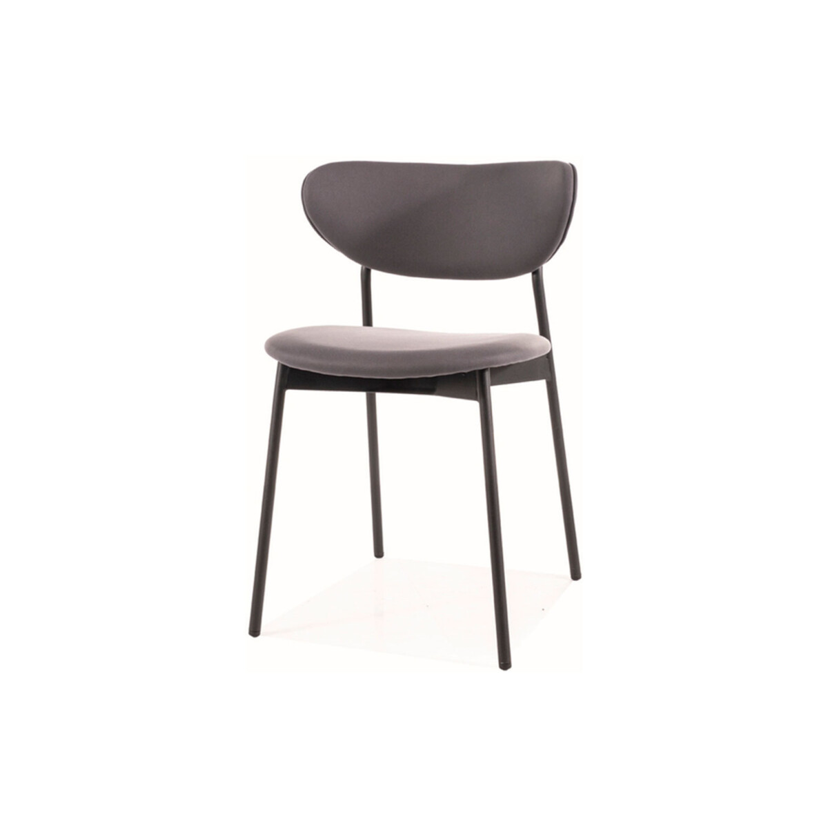 Židle Dan kov černá / šedý tap.220
Židle Dan kov černá / šedý tap.220