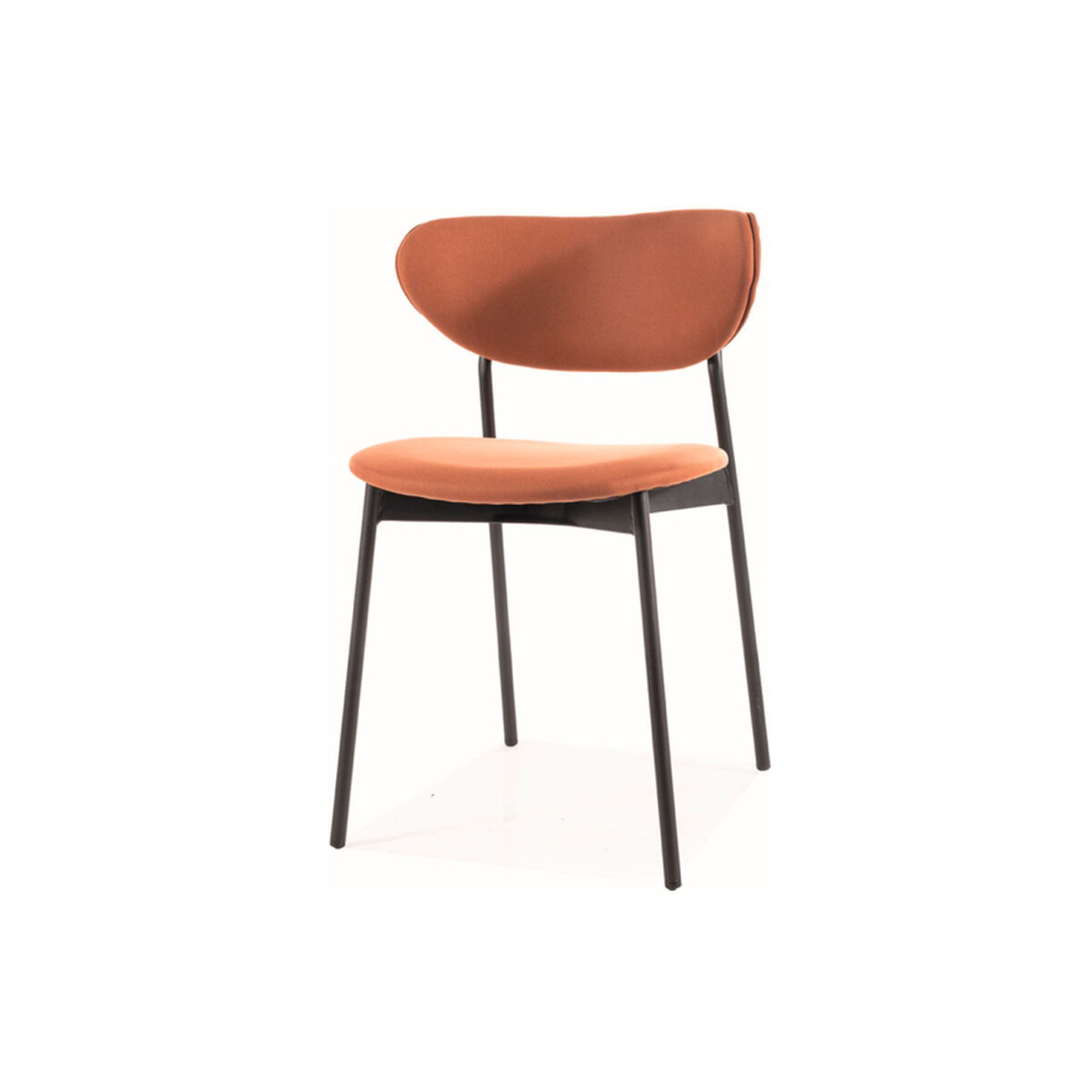 Židle Dan kov černá / oranžový tap.219
Židle Dan kov černá / oranžový tap.219