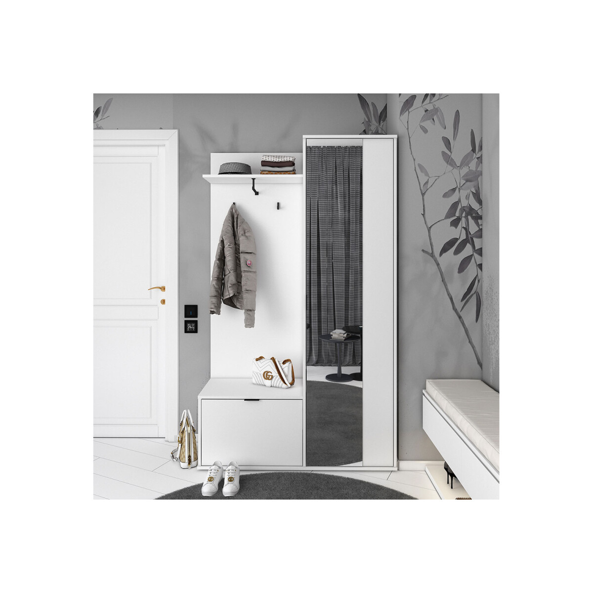 Předsíňová sestava Dora bílý
Předsíňová sestava Dora bílý