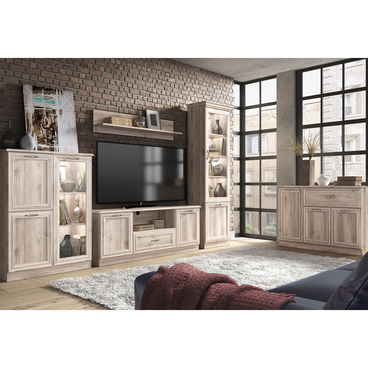 Obývací sestava 3.2 m + komoda kaštan nairobi Lisabon
Obývací sestava 3.2 m + komoda kaštan nairobi Lisabon