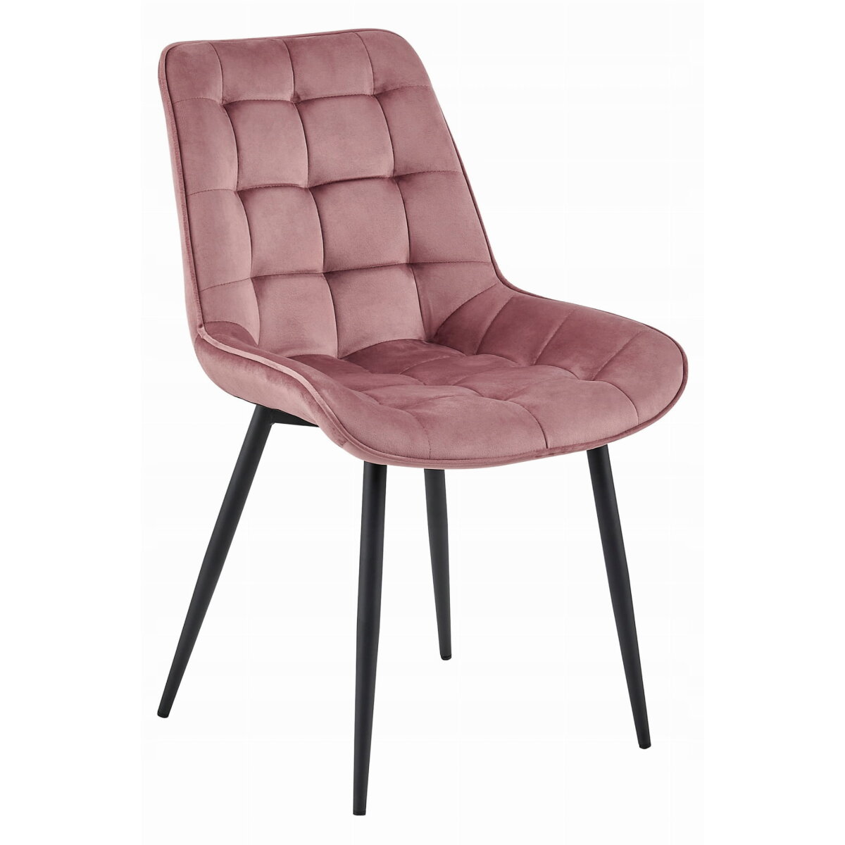 Židle BERA - samet tmavě růžová / černé nohy x 1
Židle BERA - samet tmavě růžová / černé nohy x 1