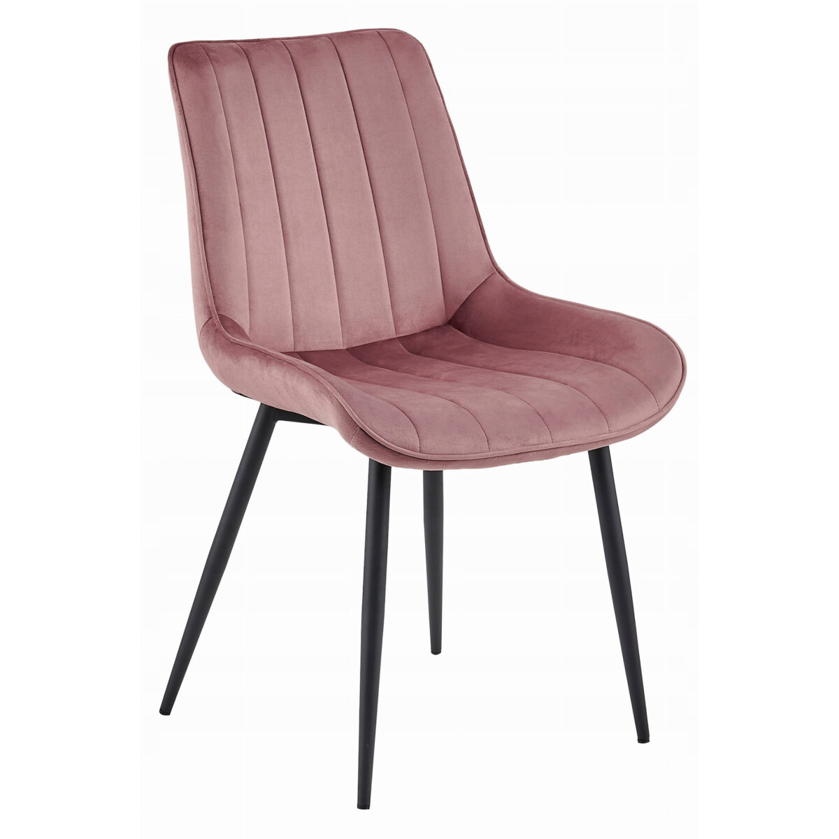 Židle SOSA - samet tmavě růžová / černé nohy x 1
Židle SOSA - samet tmavě růžová / černé nohy x 1