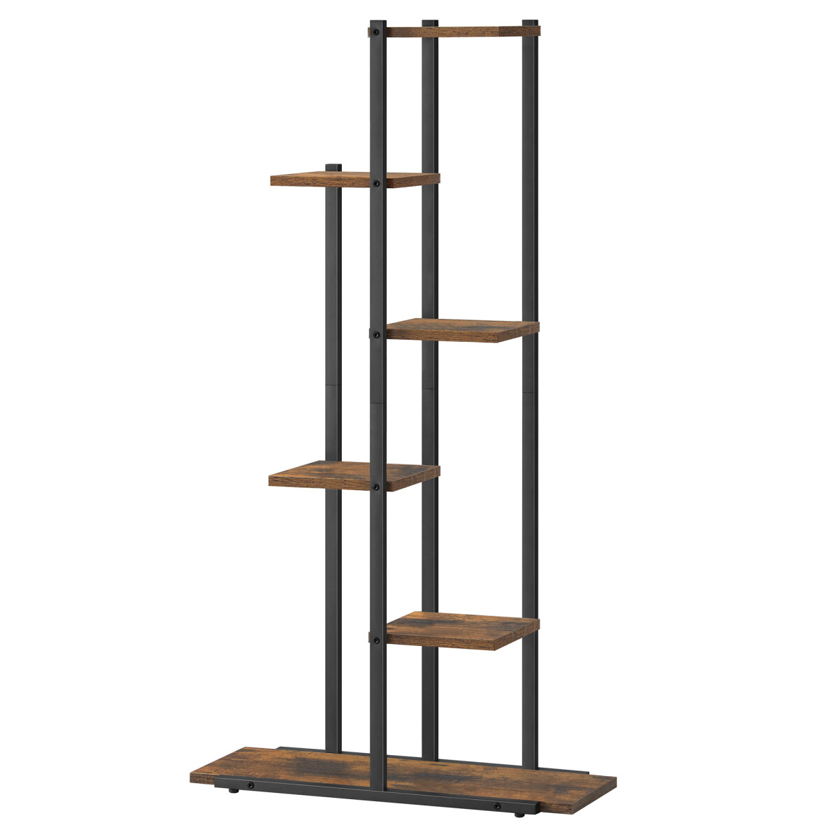 Regál na květiny 6 polic - rustikální / nohy černé
Regál na květiny 6 polic - rustikální / nohy černé