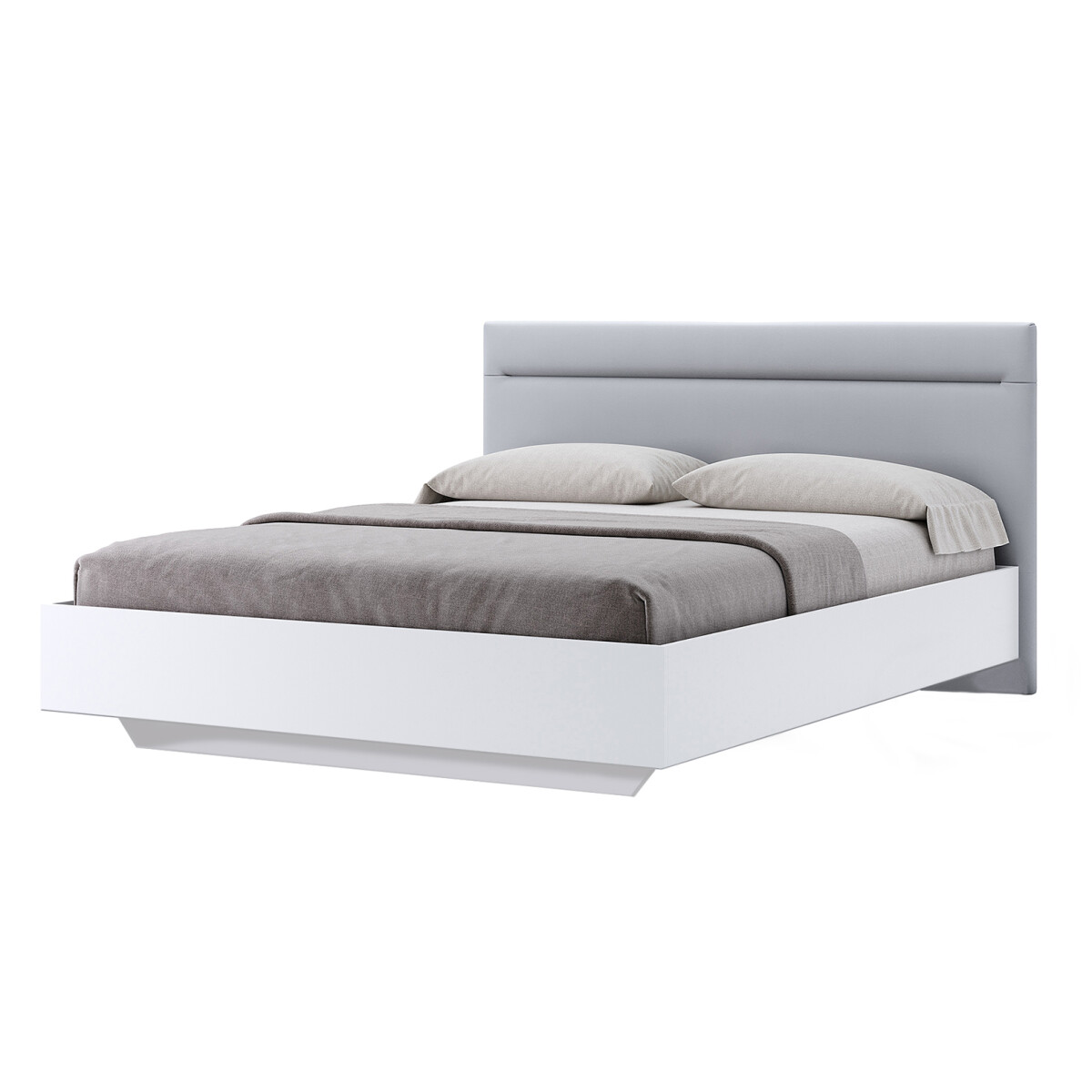 Postel 1,6x2,0 s čalouněným měkkým čelem, bílý lesk Family
Postel 1,6x2,0 s čalouněným měkkým čelem, bílý lesk Family