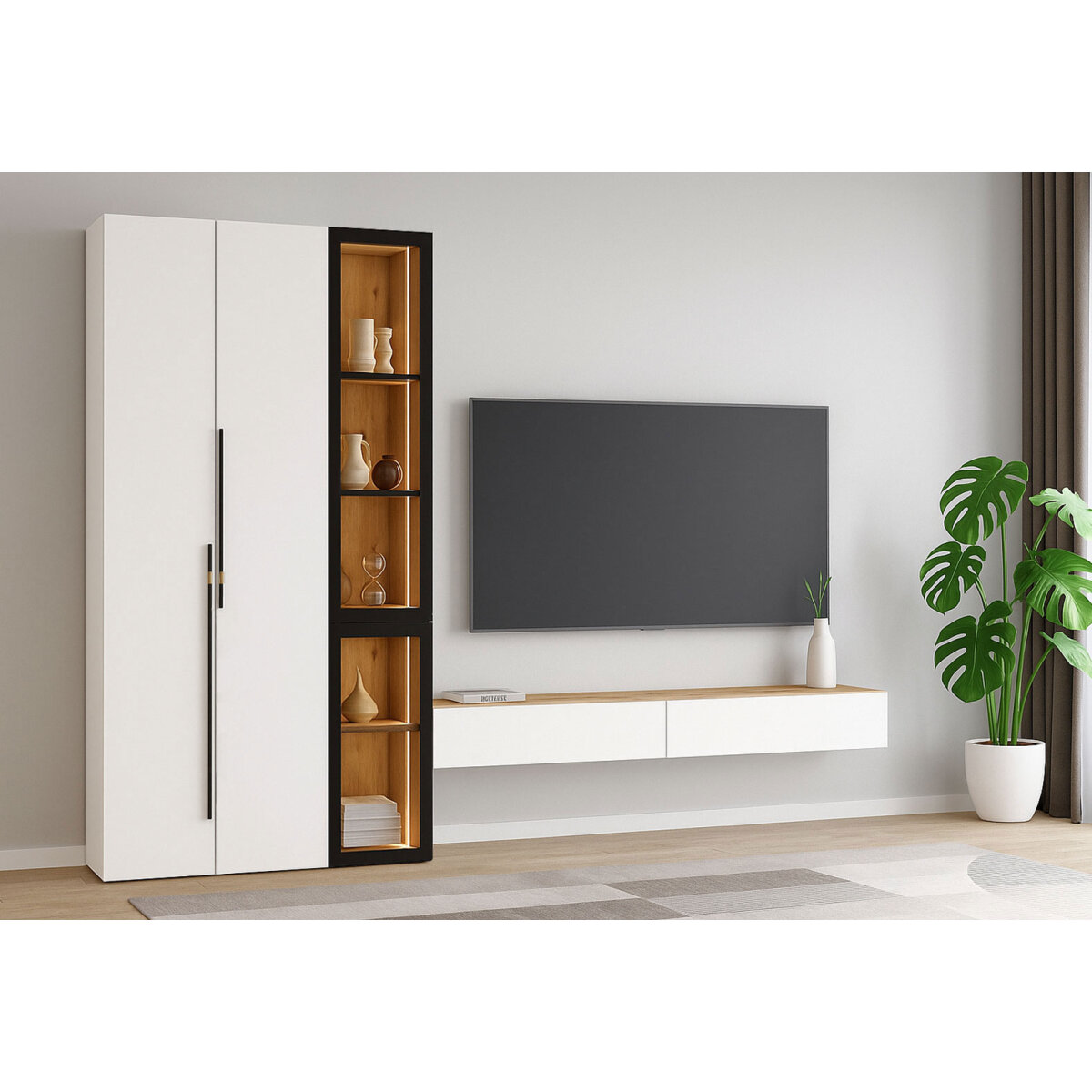 Obývací sestava 280 cm dub appalačský / nymphaea alba Space, Dub apalačský / nymphaea alba
Obývací sestava 280 cm dub appalačský / nymphaea alba Space, Dub apalačský / nymphaea alba