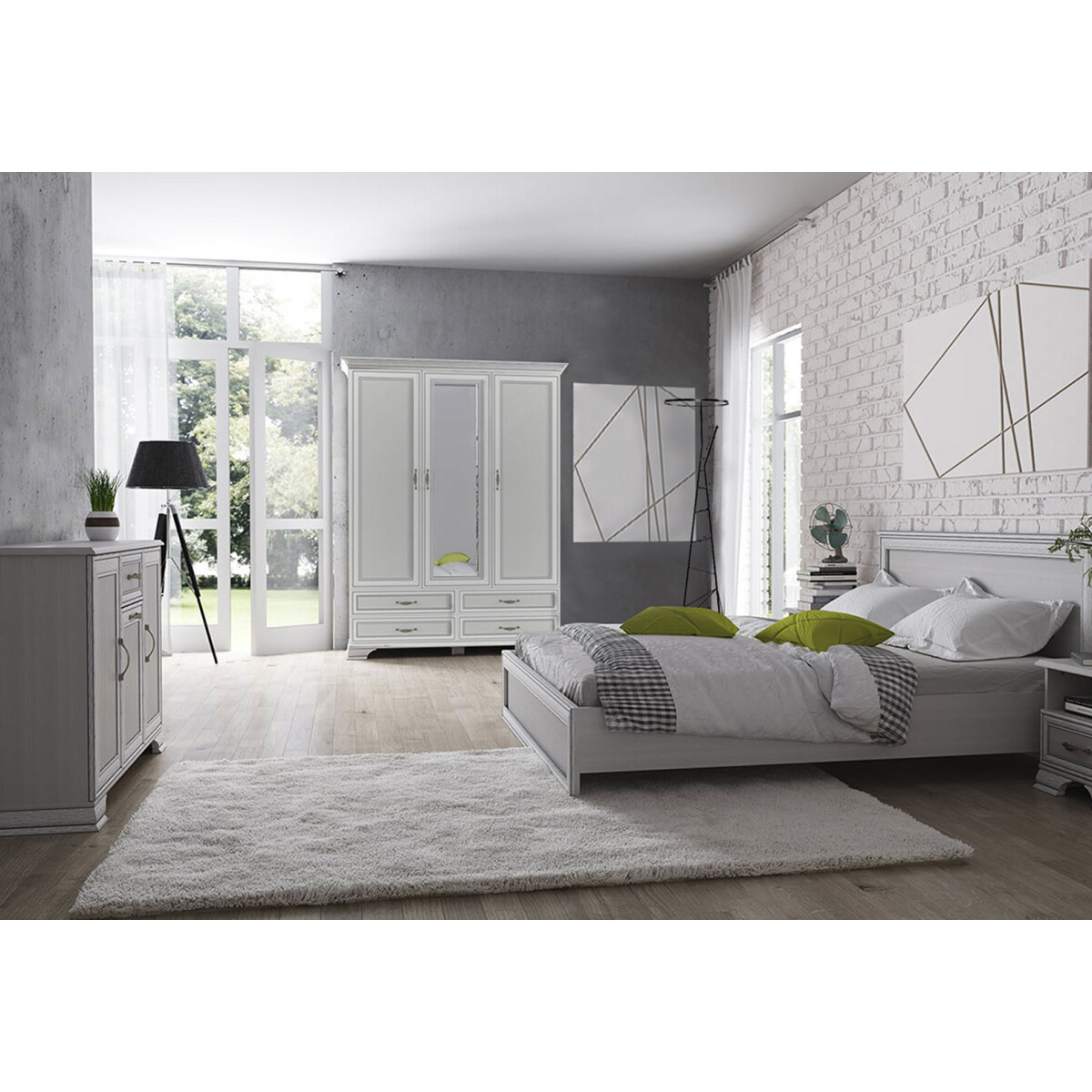 Ložnice 3D 160 fineline crema Tiffany II
Ložnice 3D 160 fineline crema Tiffany II