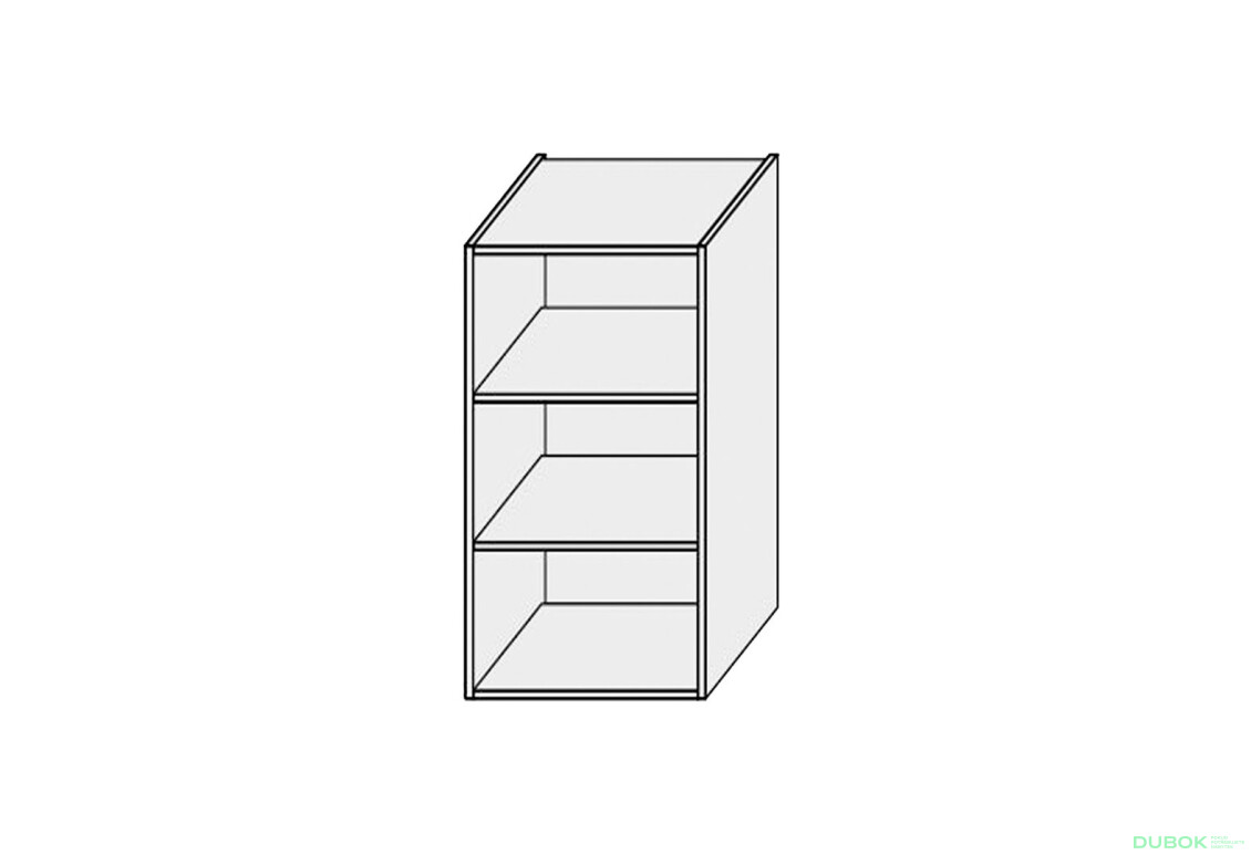 Korpus 20V 1dveřová 720mm