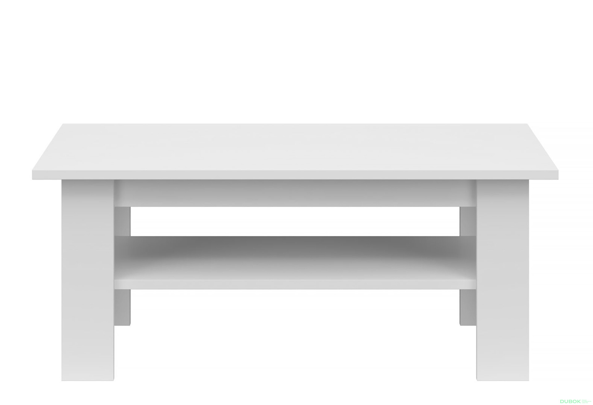 Фото 2 - Konferenční stolek 120 bílý lesk Yolk