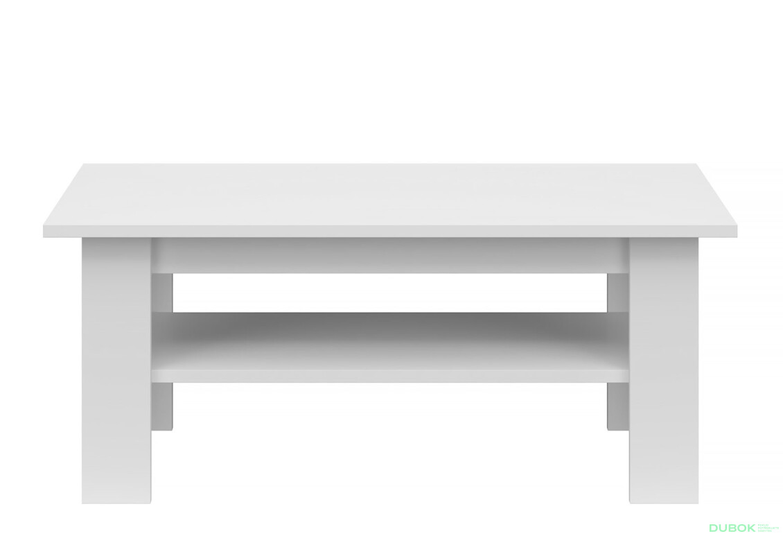 Фото 2 - Konferenční stolek 120 bílý lesk Yolk