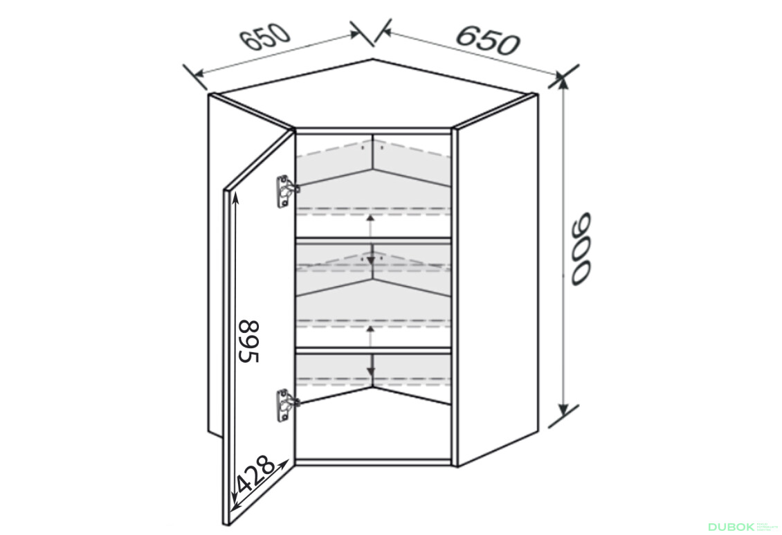 Fotografie 2 - Vrchní roh V 45°/900 (650x650) 1dv Leo