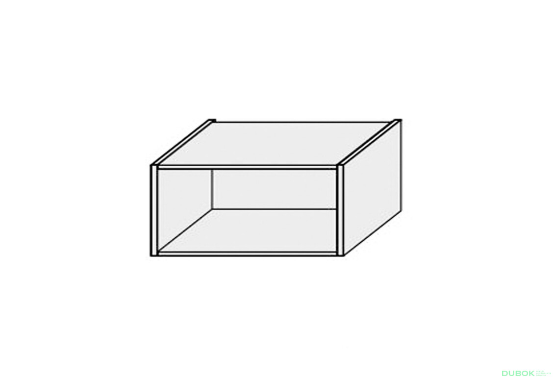 Korpus 40V 1dveřový Plyn Zvedák 360mm