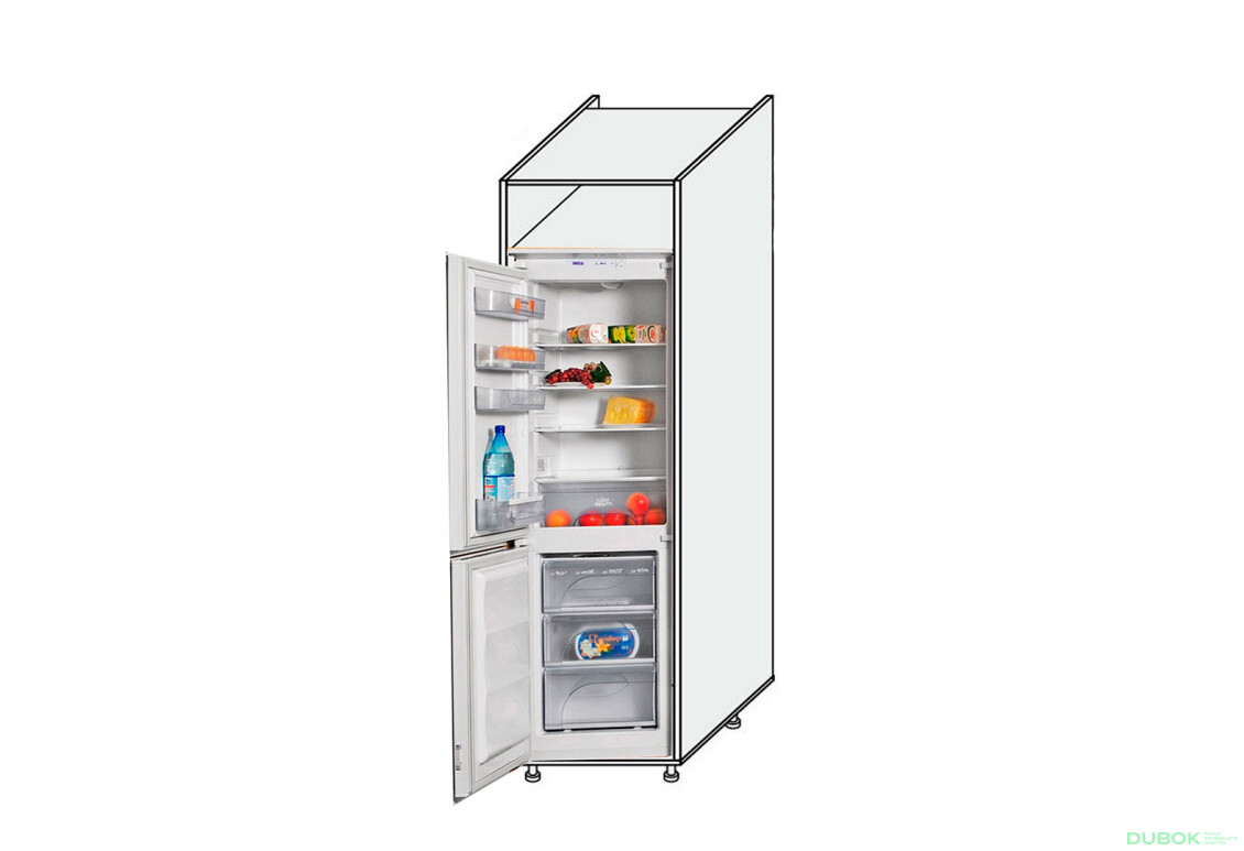 Korpus Penál 60PХ Chladnička 2140mm