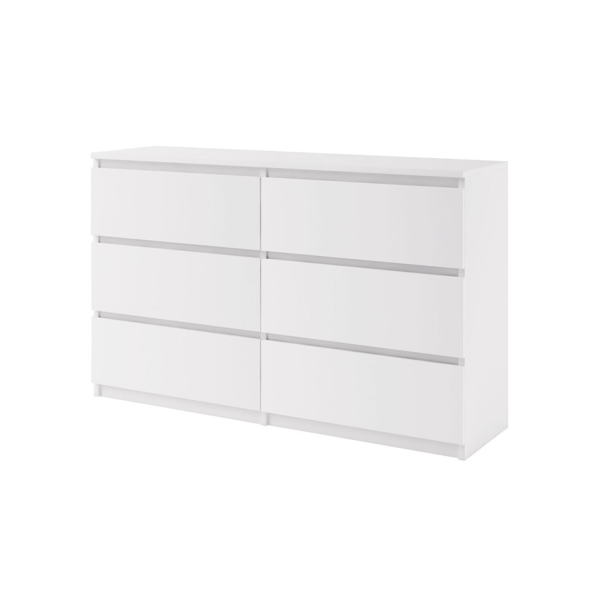 

Komoda Agnes 6šed bílá