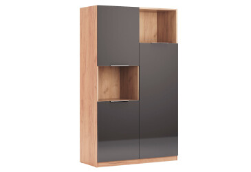 Skříňka Junior 3D Lava / dub kraft Luna