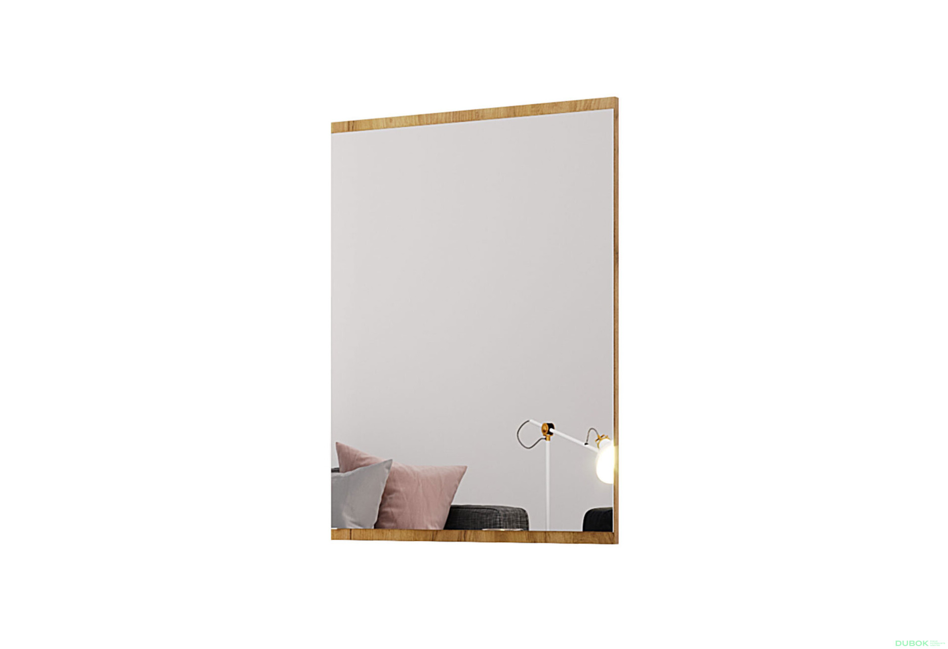 Fotografie 1 - Zrcadlo 60x80 dub craft Asti