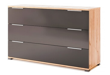 Komoda 3šu Lava / dub kraft Luna