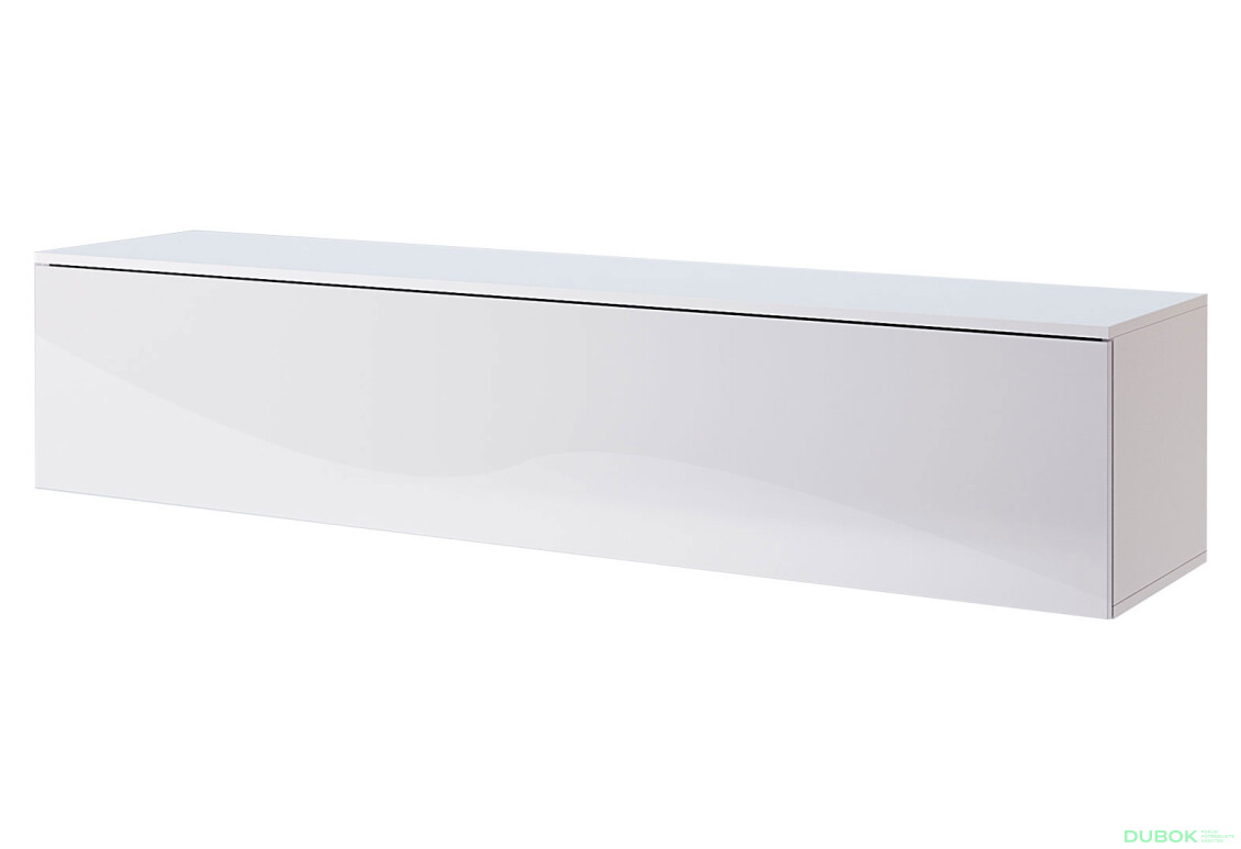 Sekce-44 TV bílý lesk Box