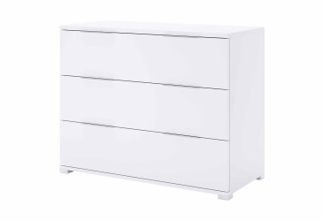 Komoda 3šx Super Mat Bílá Barton