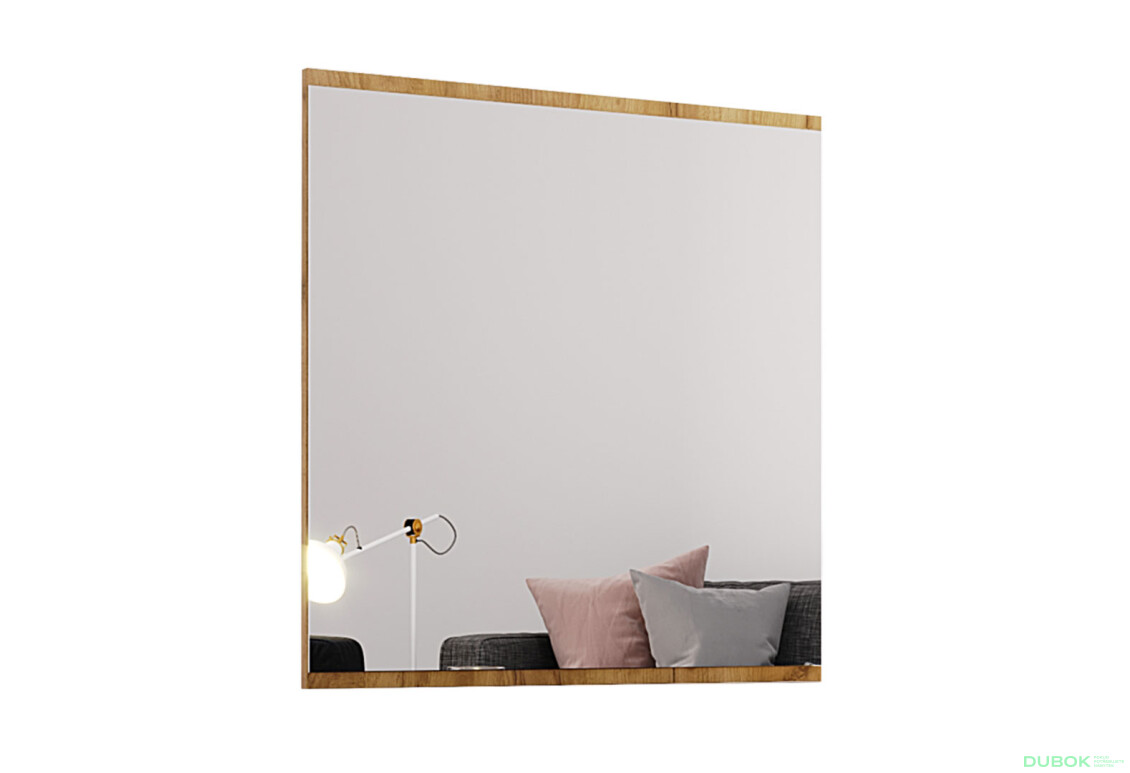 Fotografie 2 - Zrcadlo 80x80 dub craft Asti