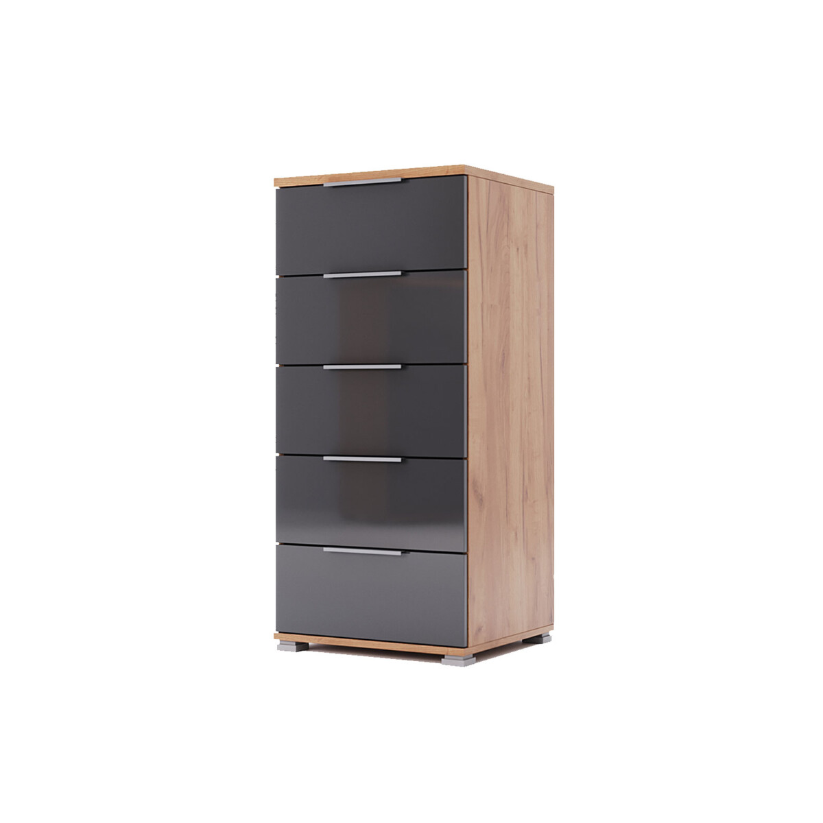 

Komoda 5Š dub kraft / Lava Ramona