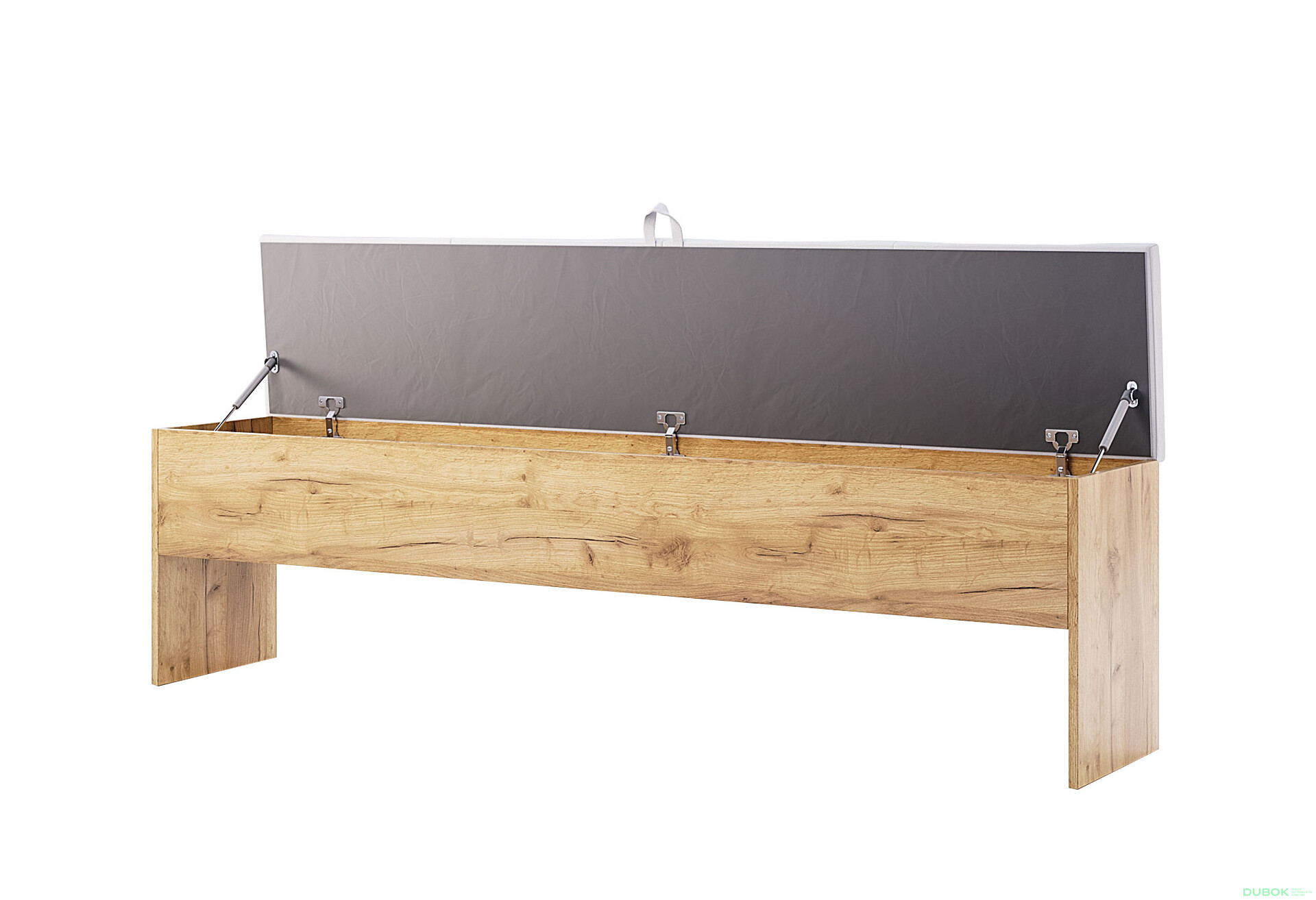 Fotografie 2 - Lavice k posteli 160x200 dub kraft Asti
