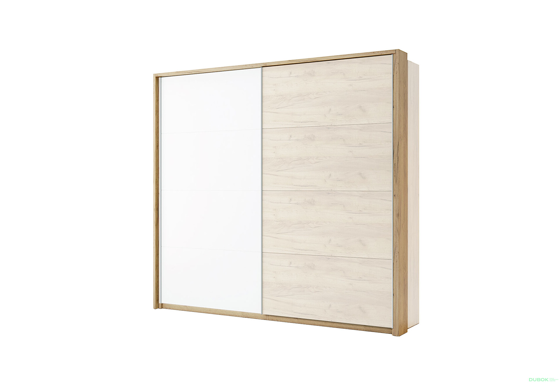 Fotografie 1 - Možnost Záclonový rod do Skříně s posuvnými dveřmi 2,0x2,1m, dub kraft Asti