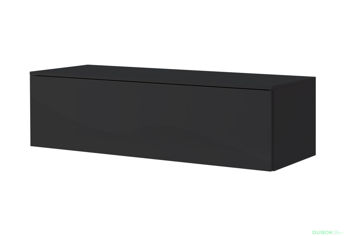 Sekce-43 TV černý lesk Box