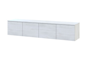 TV stolek Levía bílý strom 4dv 160x35x33
