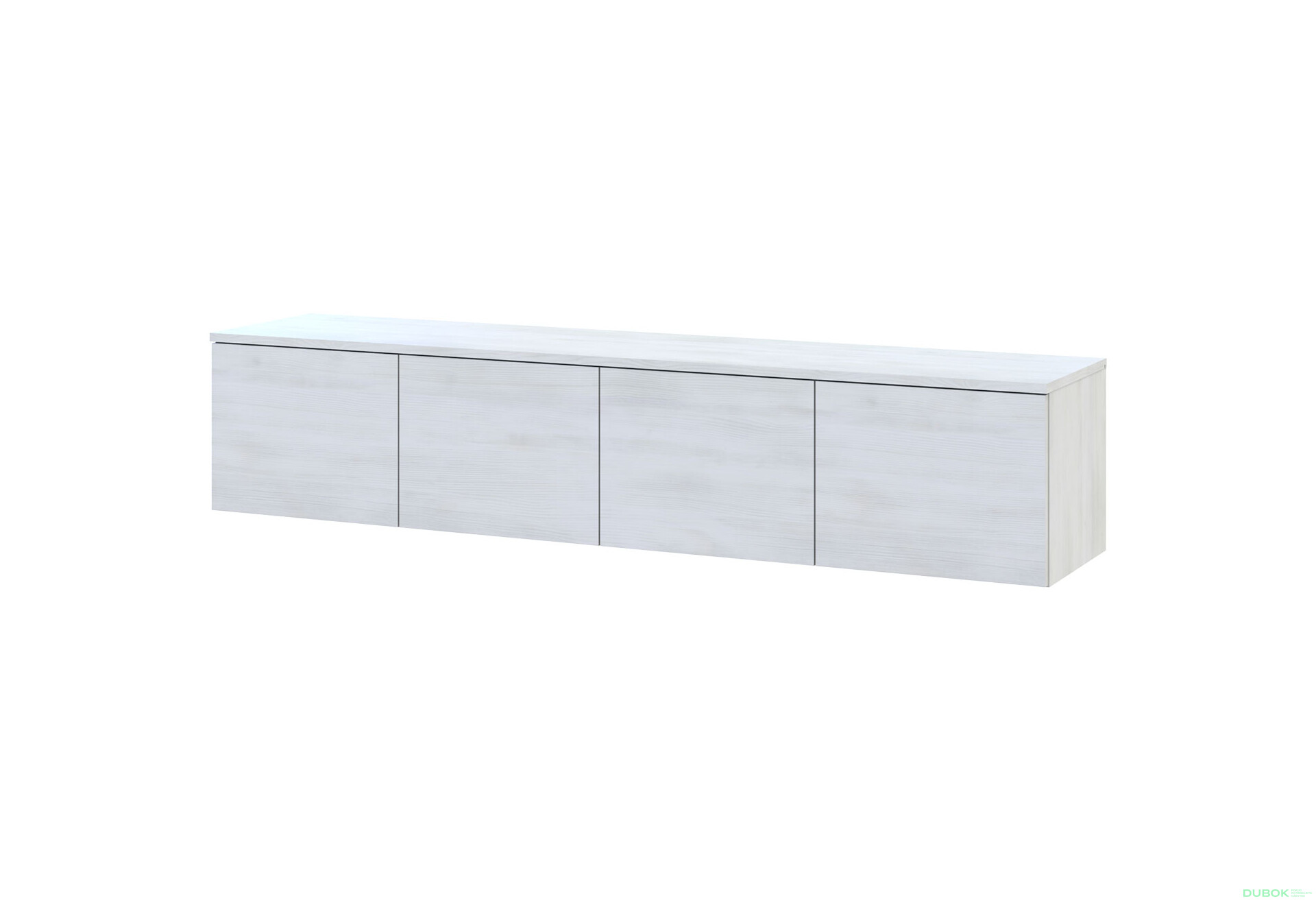 Fotografie 1 - TV stolek Levía bílý strom 4dv 160x35x33