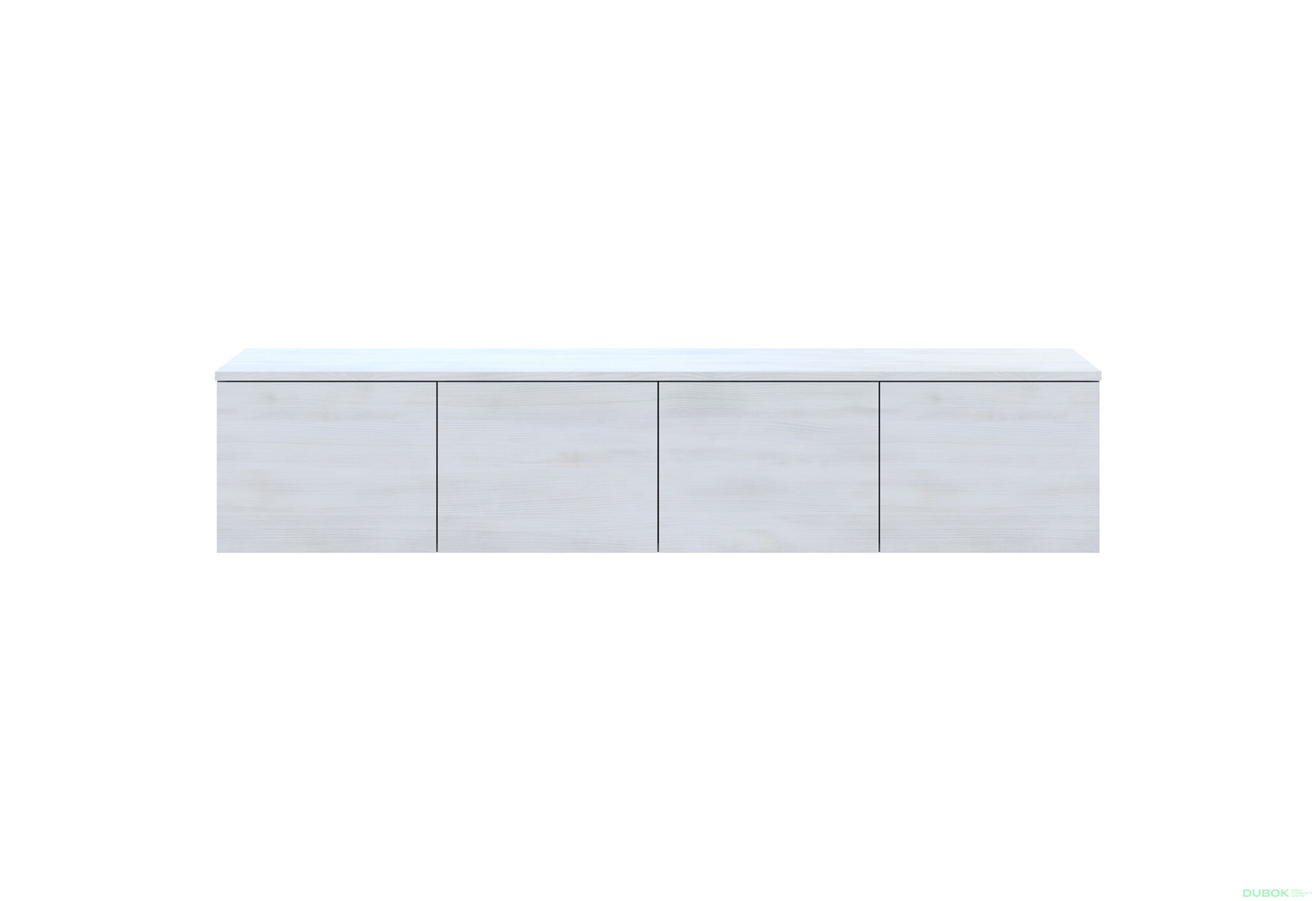 Fotografie 3 - TV stolek Levía bílý strom 4dv 160x35x33