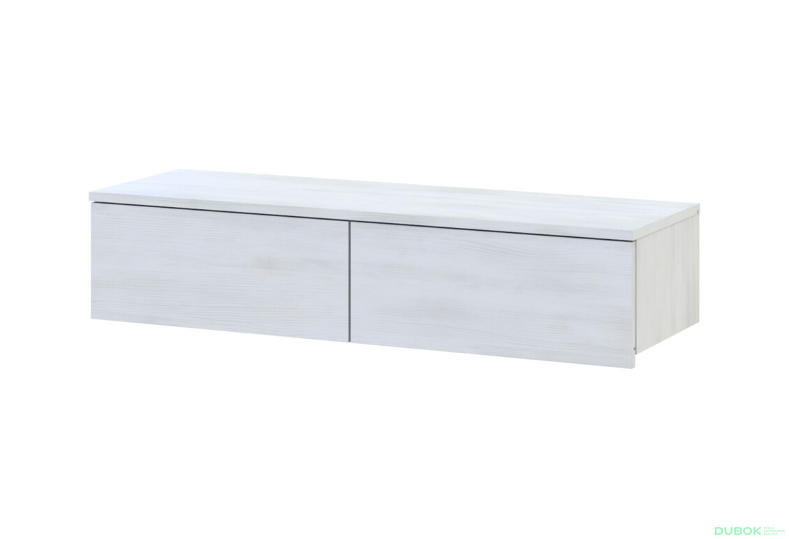 Toaletní stolek Levía bílý strom 2š 100x32x22